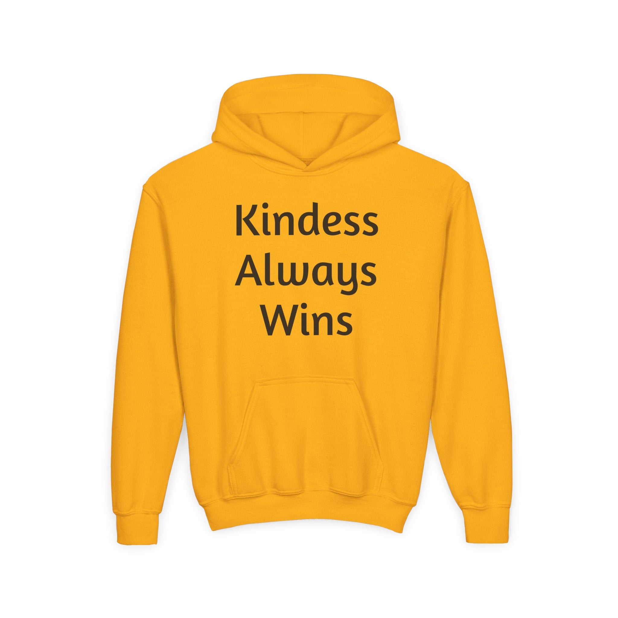 Youth Hoodie — "Kindess Always Wins" Hoodie (Project Kind)