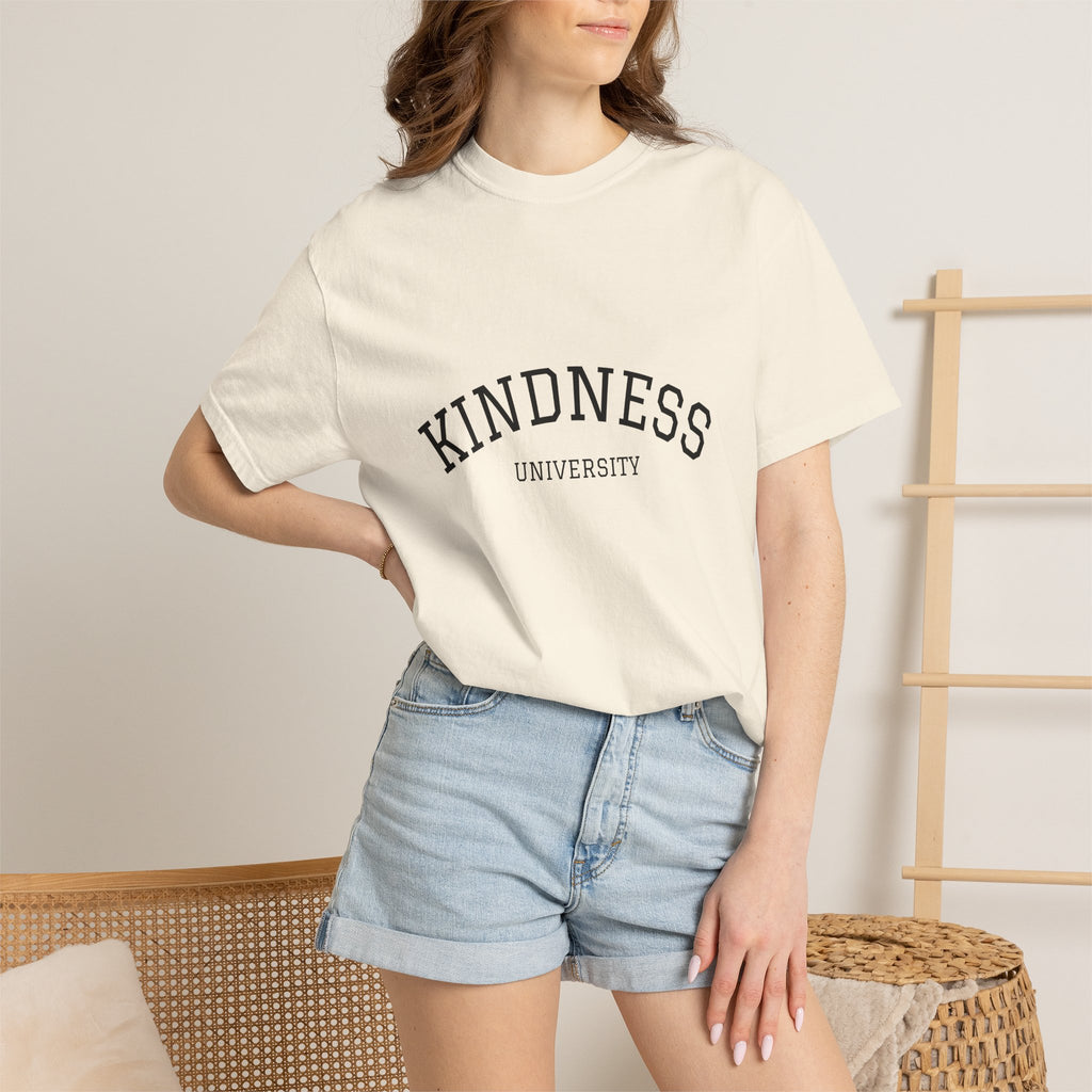 Kindness University T‑Shirt — Vintage Collegiate Graphic Tee