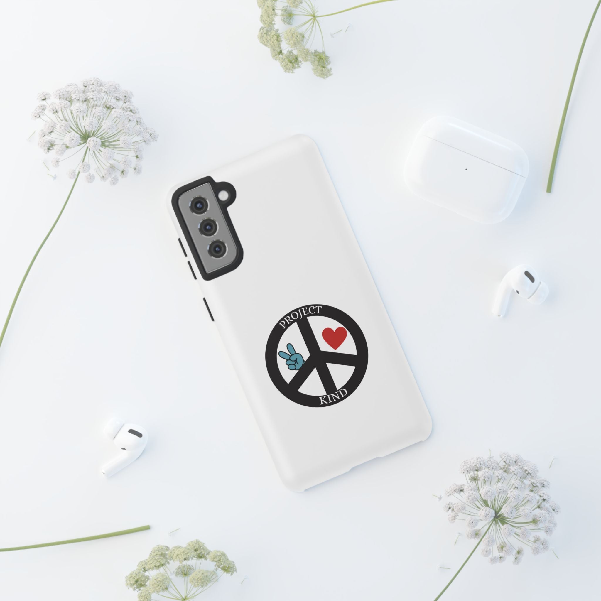 Project Kind Peace Sign Phone Case