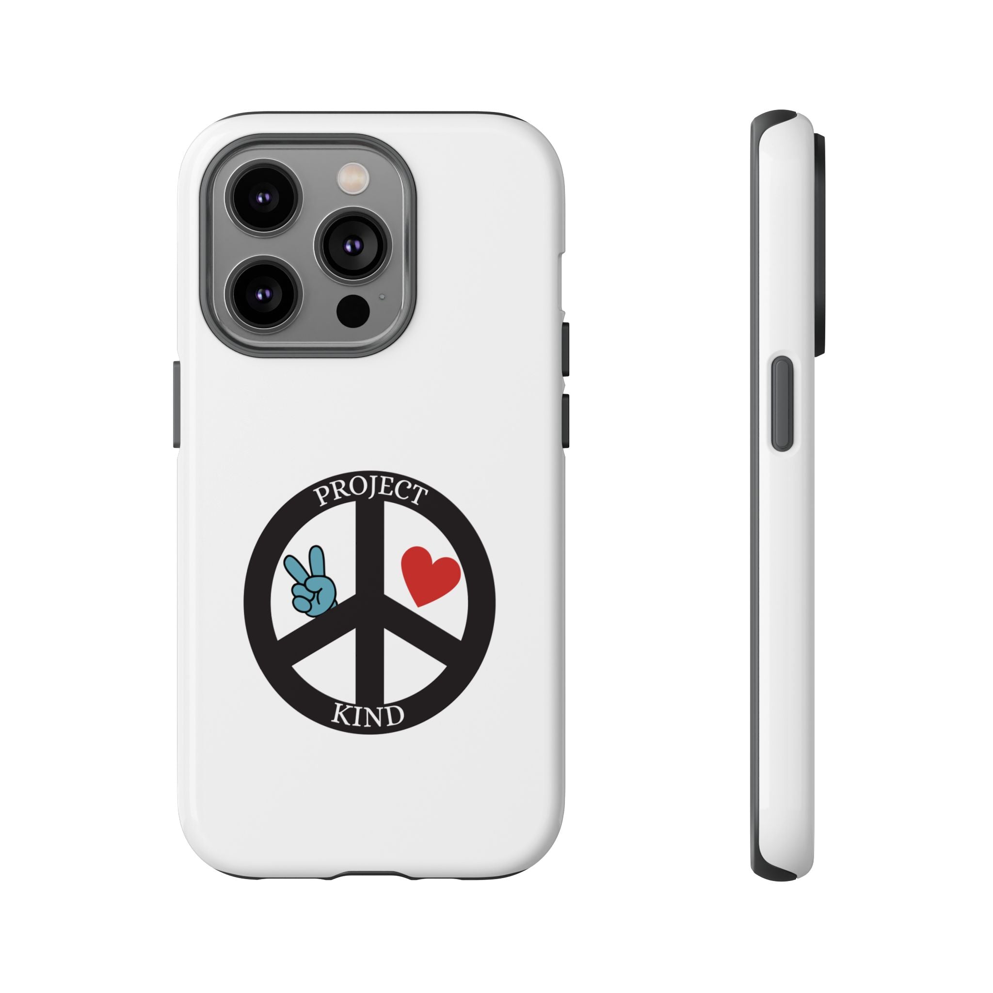 Project Kind Peace Sign Phone Case
