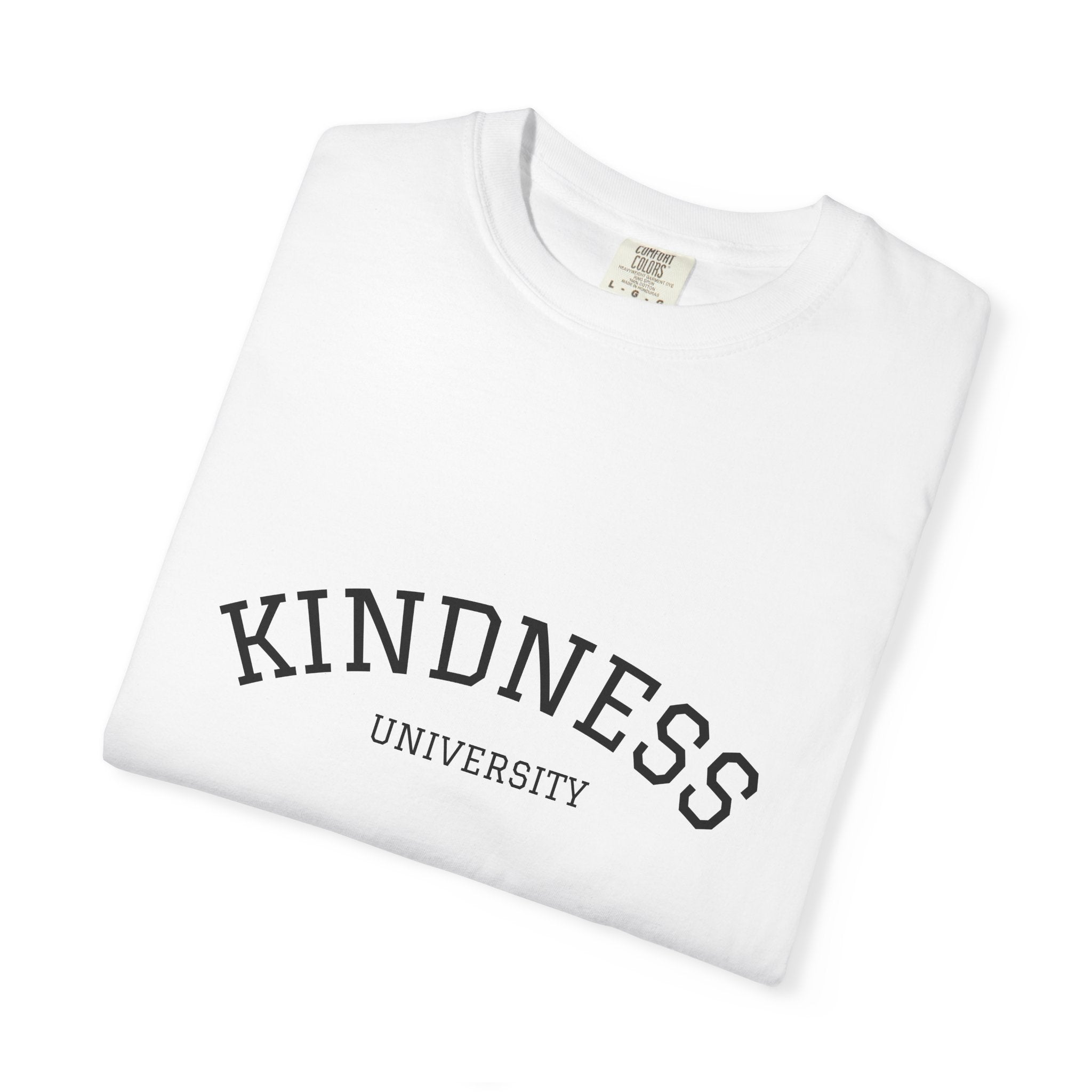 Kindness University T‑Shirt — Vintage Collegiate Graphic Tee