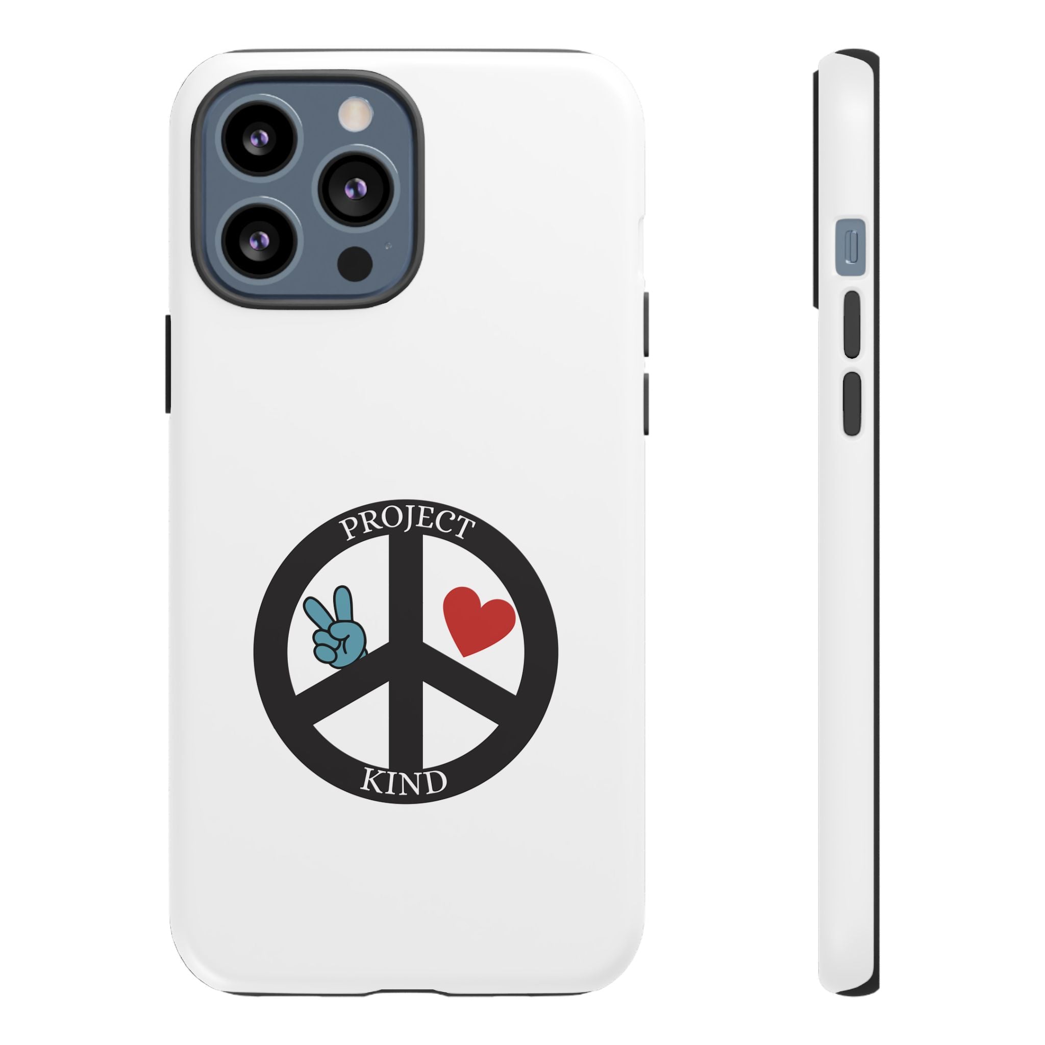 Project Kind Peace Sign Phone Case