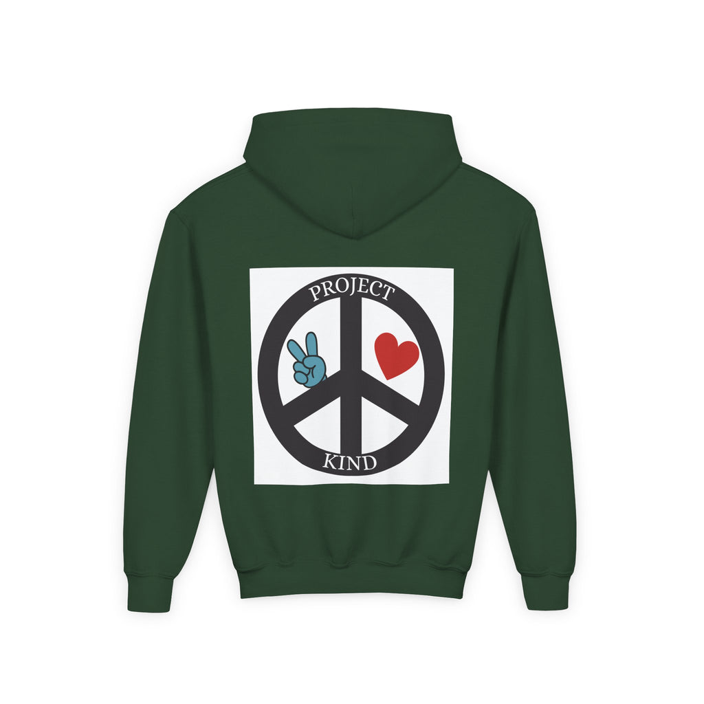 Youth Hoodie — "Kindess Always Wins" Hoodie (Project Kind)