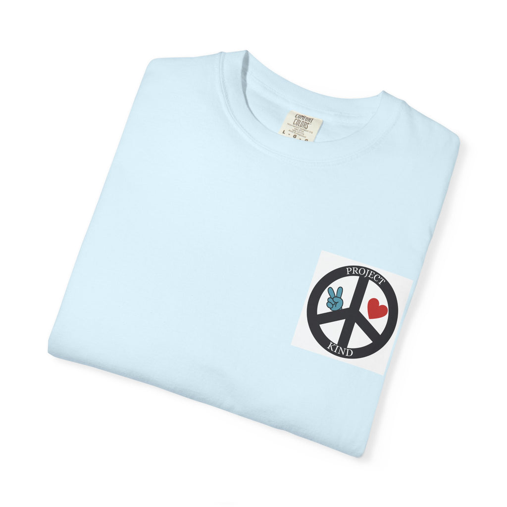 Copy of Did You Smile Today T-Shirt — Peace Sign Chest & Cheerful Back Graphic Tee