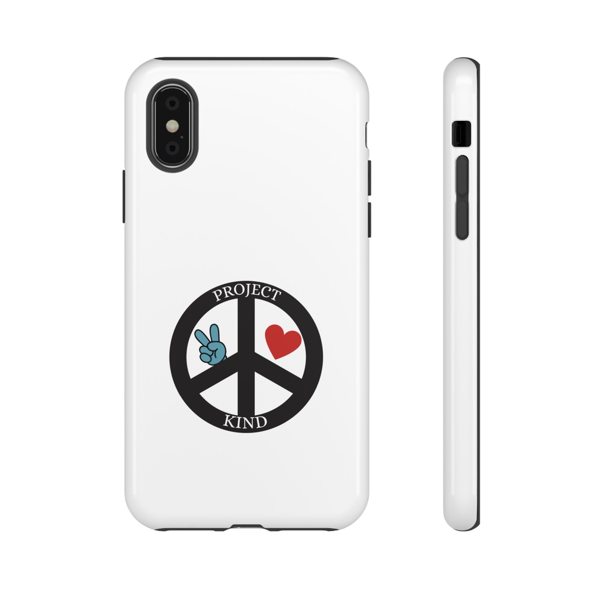 Project Kind Peace Sign Phone Case