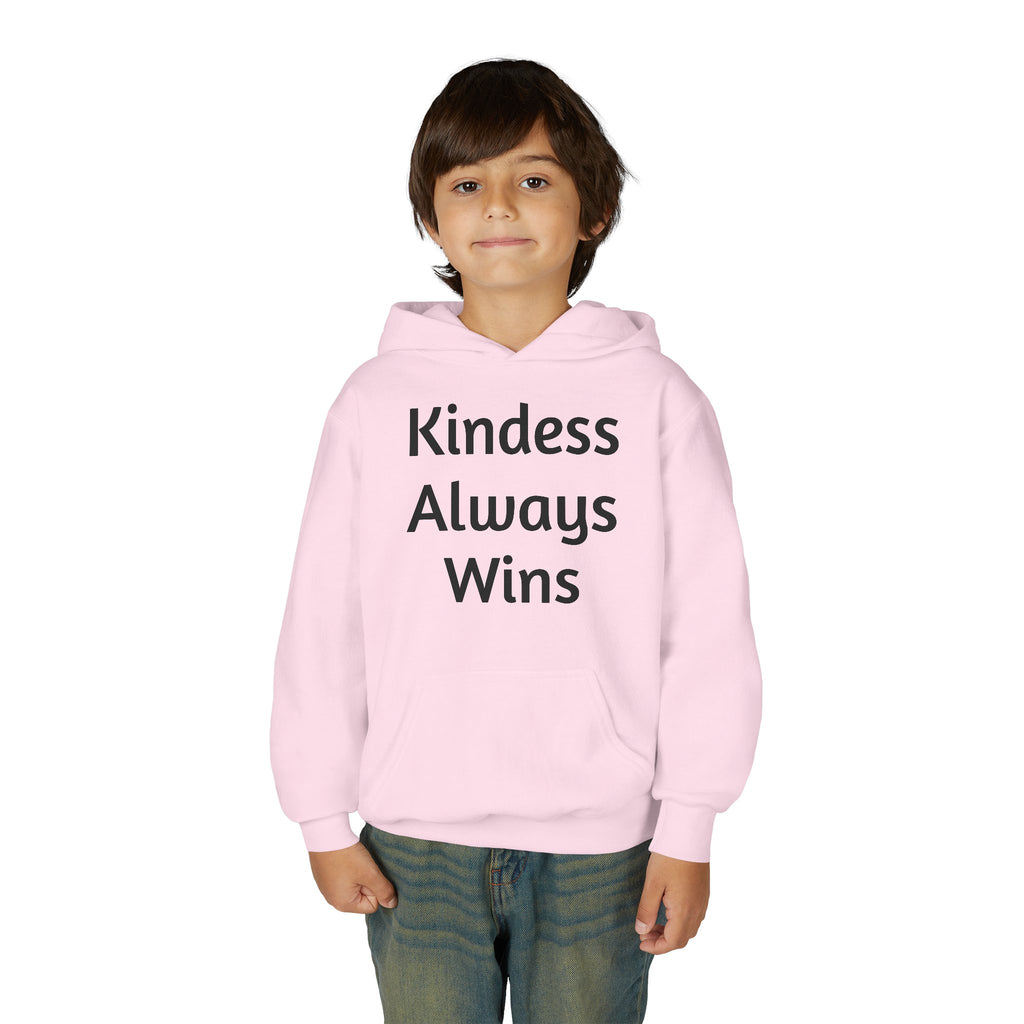 Youth Hoodie — "Kindess Always Wins" Hoodie (Project Kind)