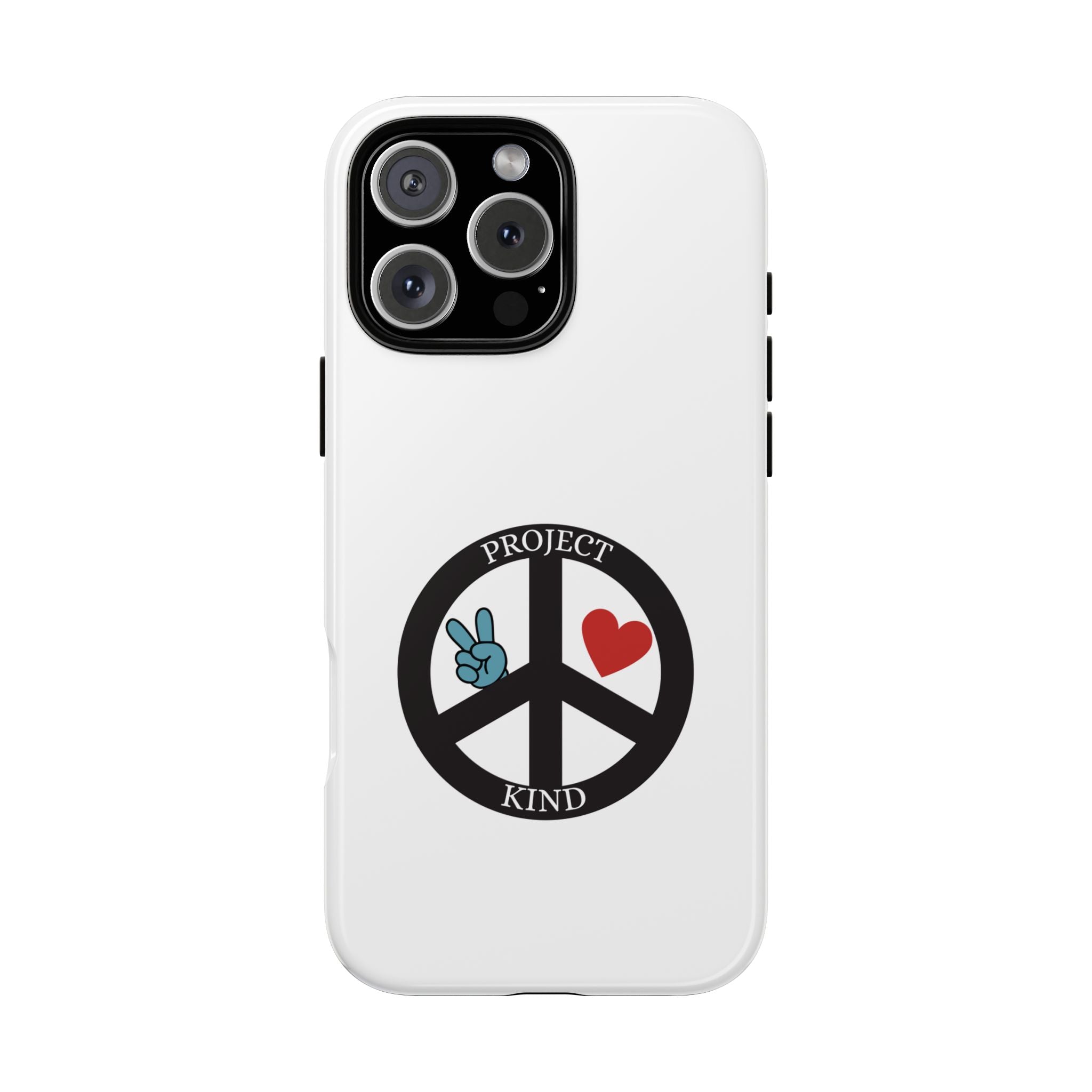 Project Kind Peace Sign Phone Case