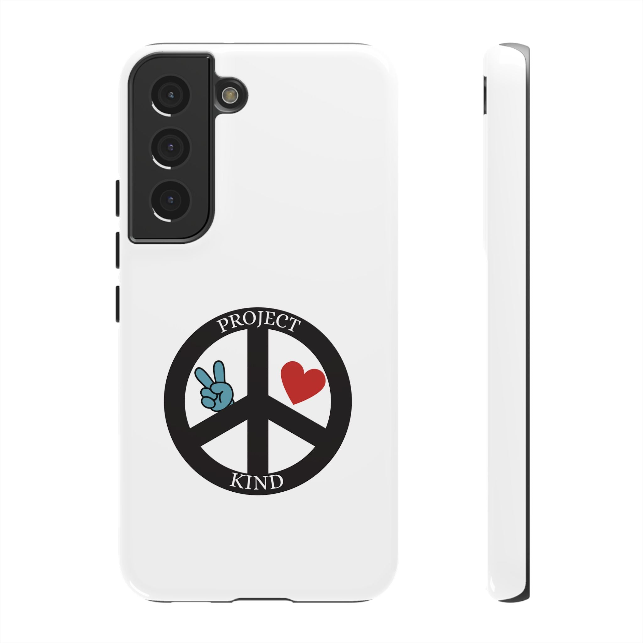 Project Kind Peace Sign Phone Case
