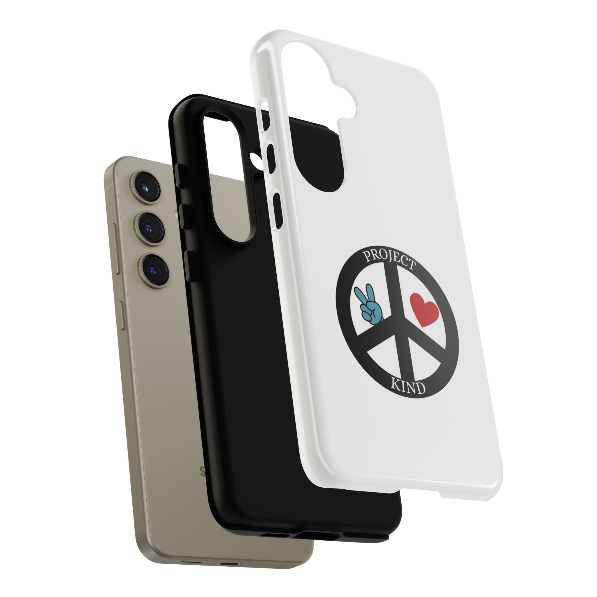 Project Kind Peace Sign Phone Case