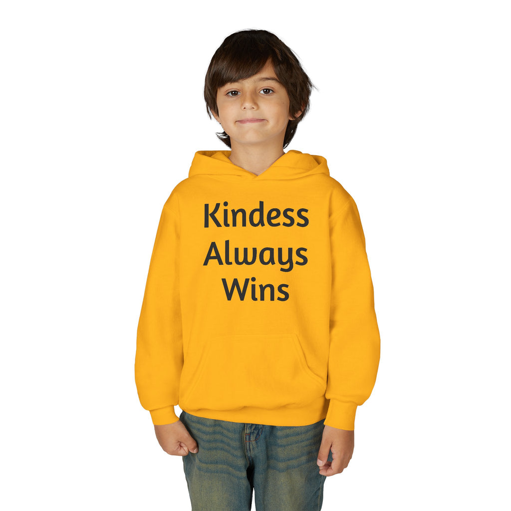 Youth Hoodie — "Kindess Always Wins" Hoodie (Project Kind)