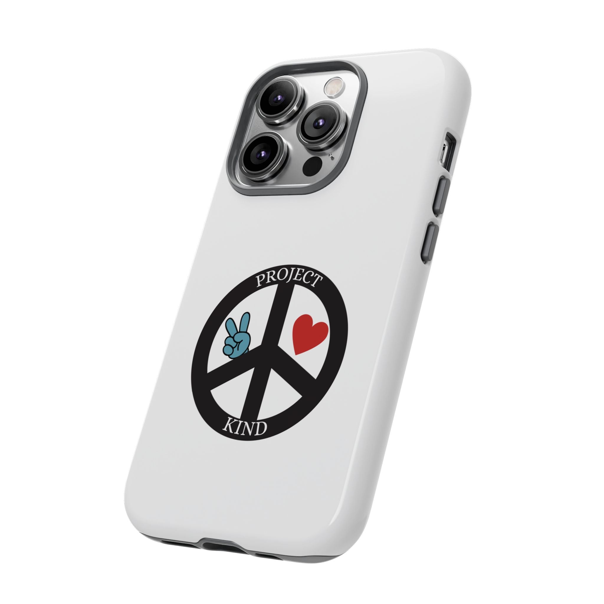 Project Kind Peace Sign Phone Case