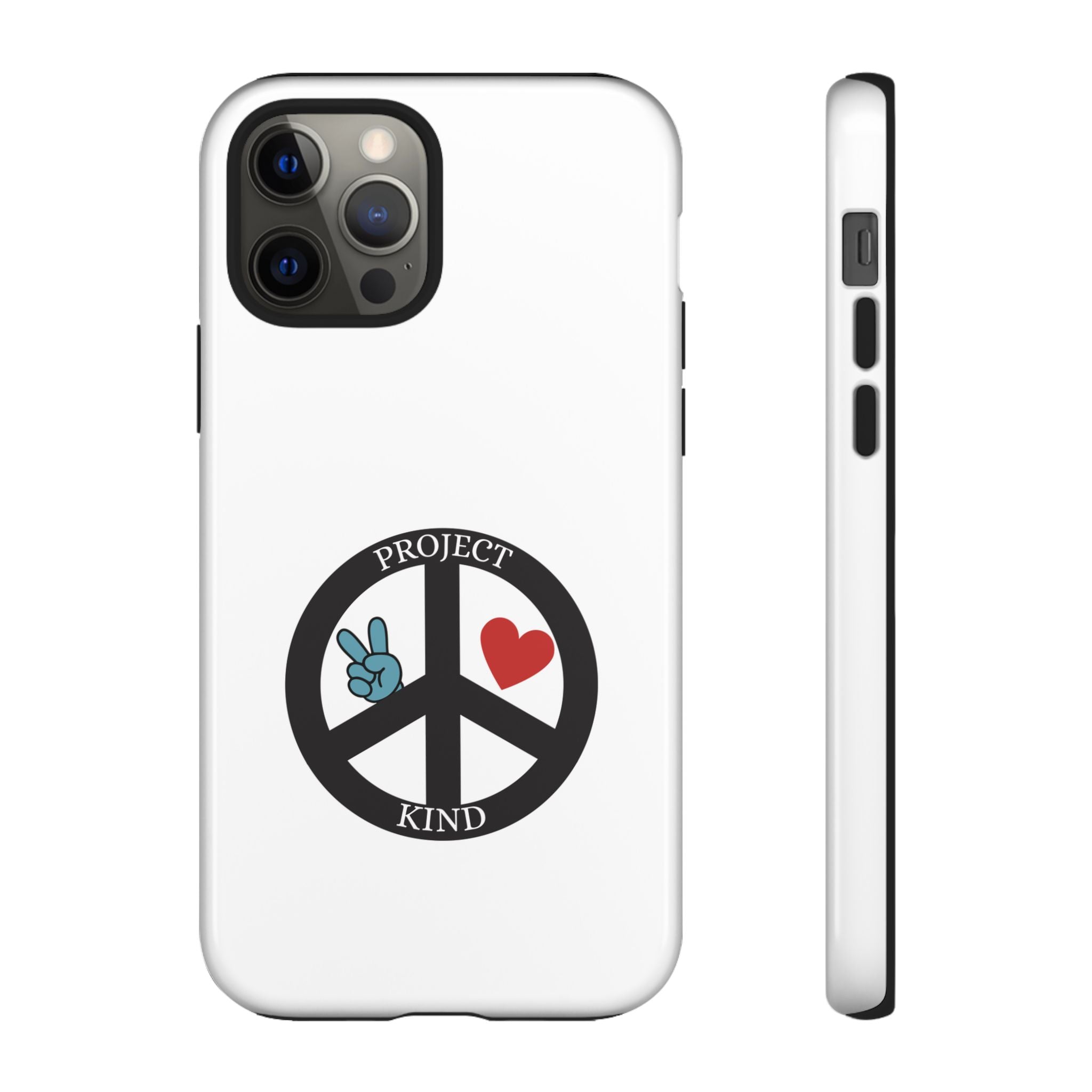 Project Kind Peace Sign Phone Case