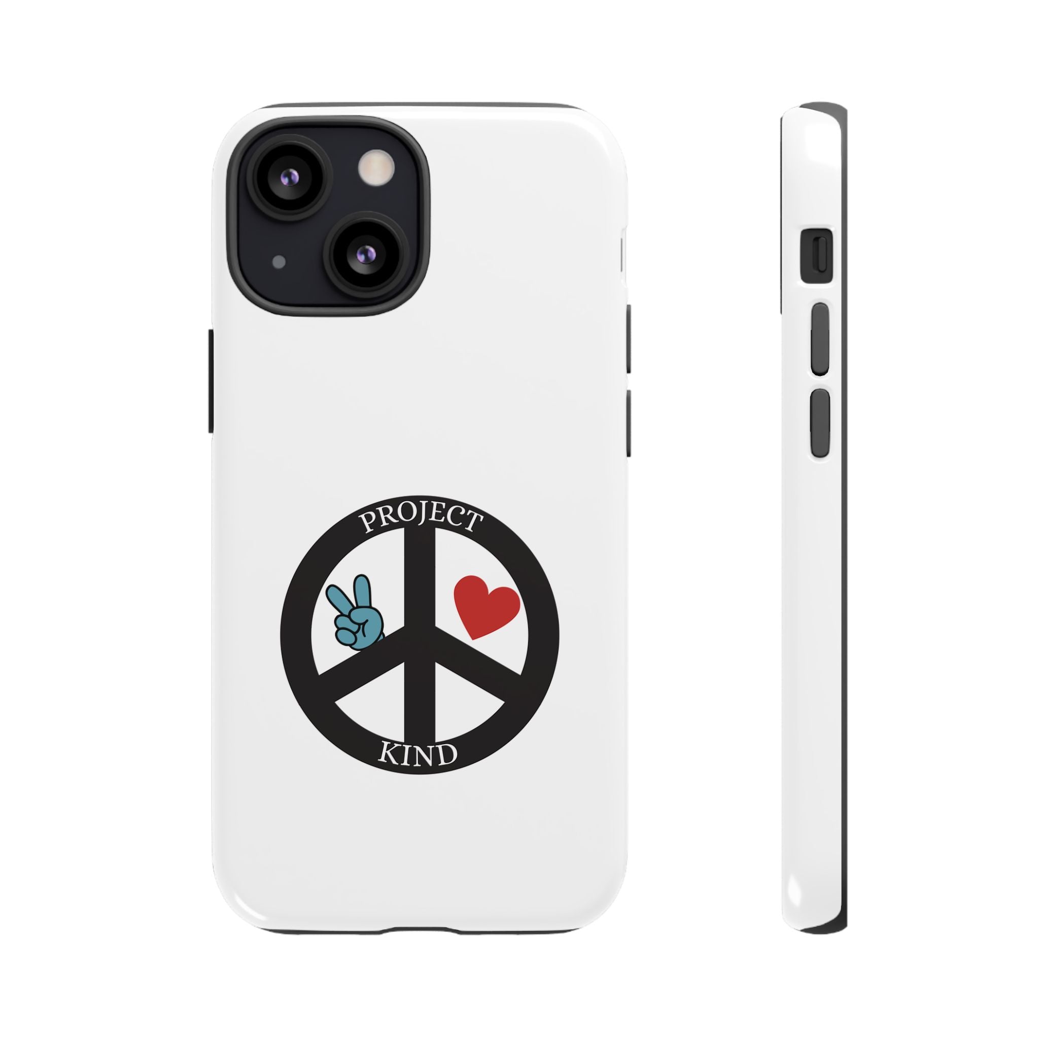 Project Kind Peace Sign Phone Case