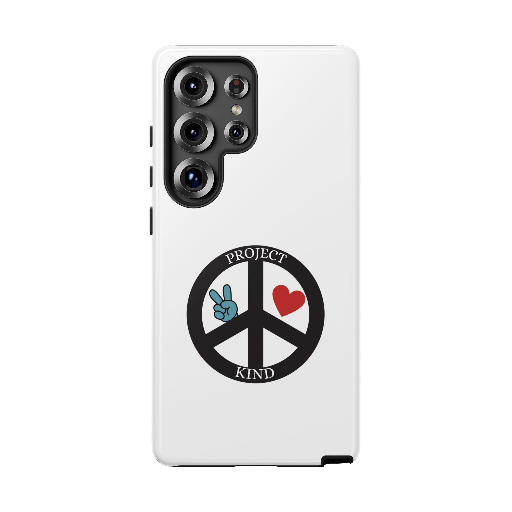 Project Kind Peace Sign Phone Case