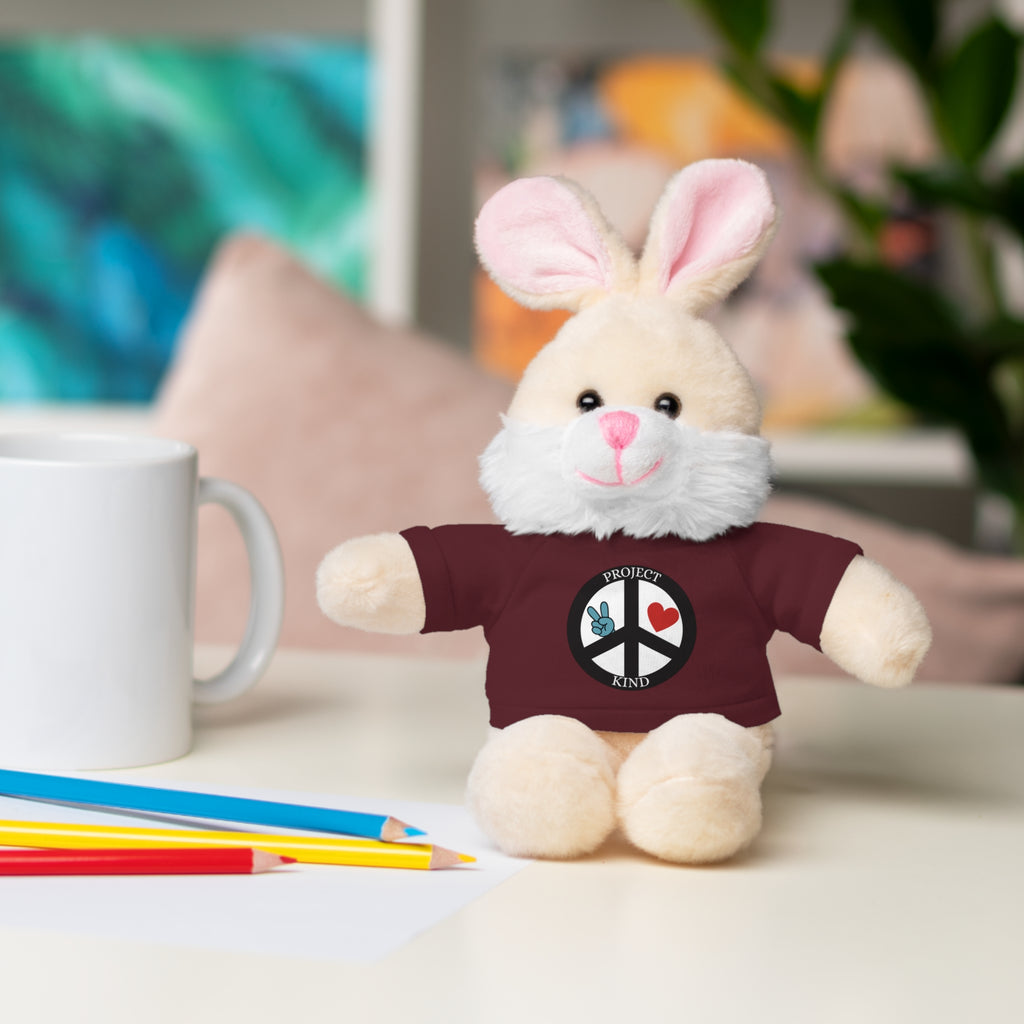 Animal Stuffed Animals with Project Kind Logo on Tee