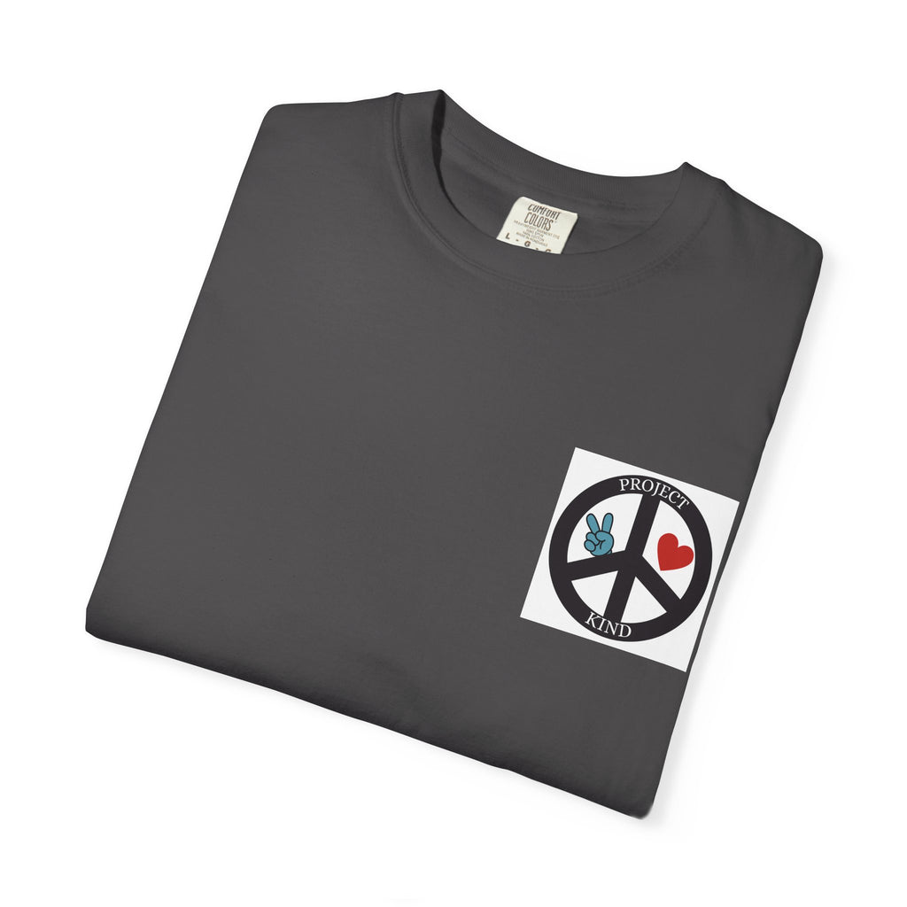 Copy of Did You Smile Today T-Shirt — Peace Sign Chest & Cheerful Back Graphic Tee