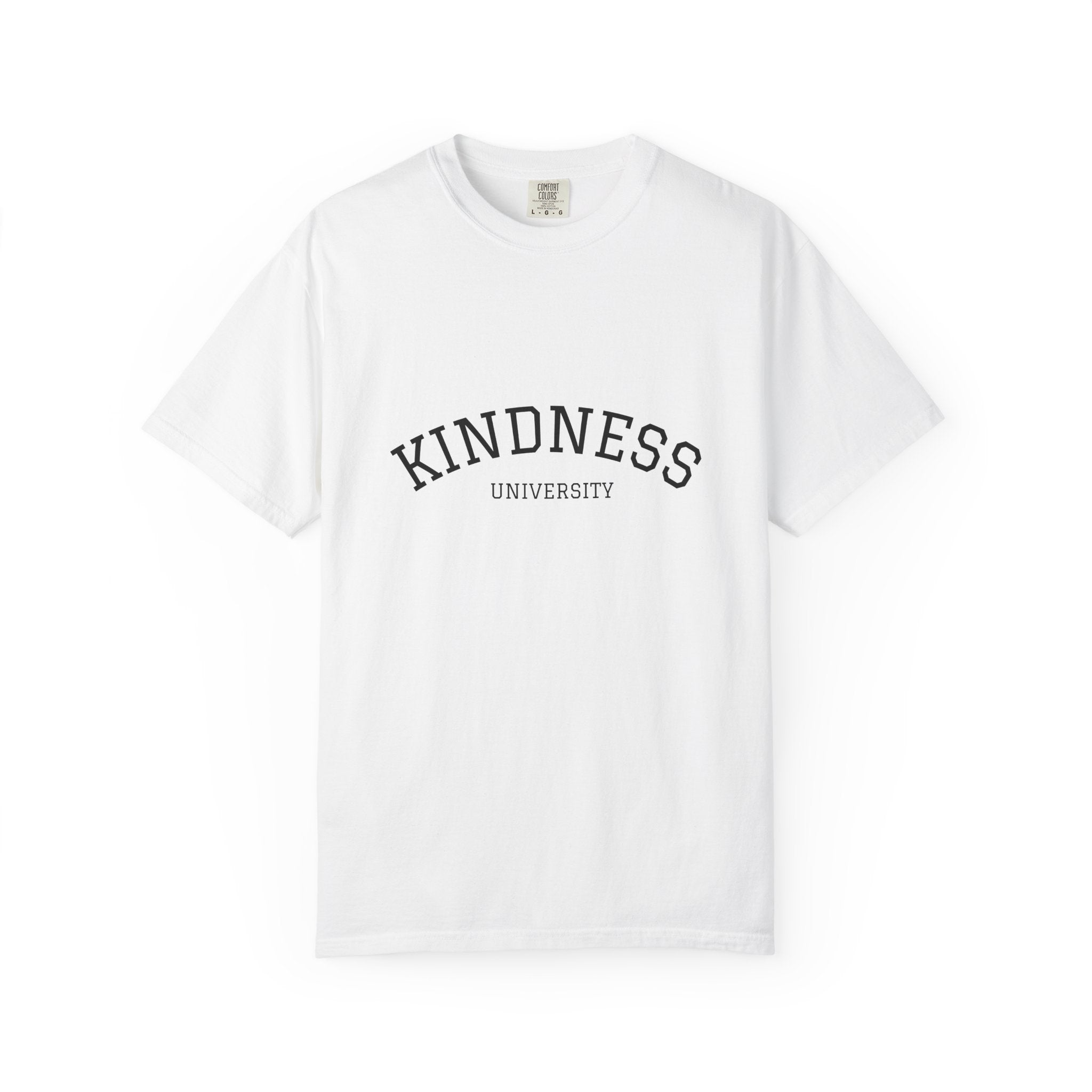 Kindness University T‑Shirt — Vintage Collegiate Graphic Tee