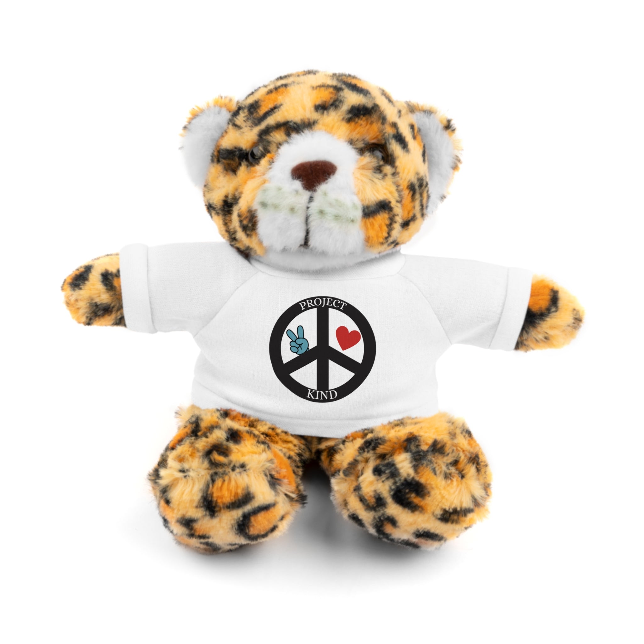 Animal Stuffed Animals with Project Kind Logo on Tee