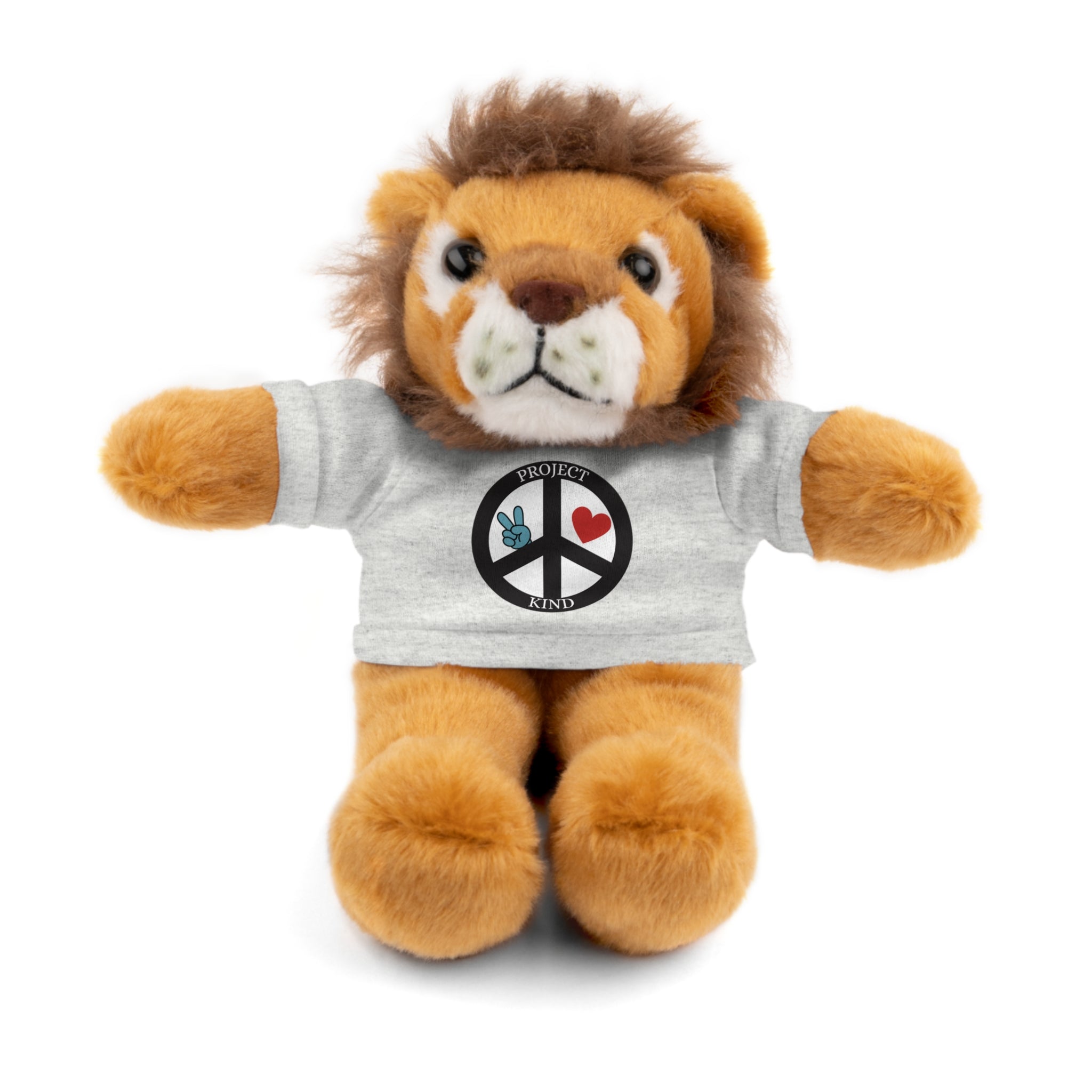 Animal Stuffed Animals with Project Kind Logo on Tee