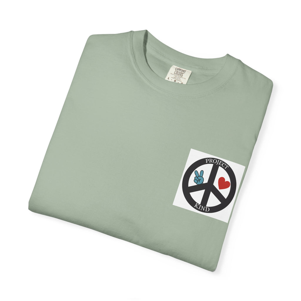 Copy of Did You Smile Today T-Shirt — Peace Sign Chest & Cheerful Back Graphic Tee