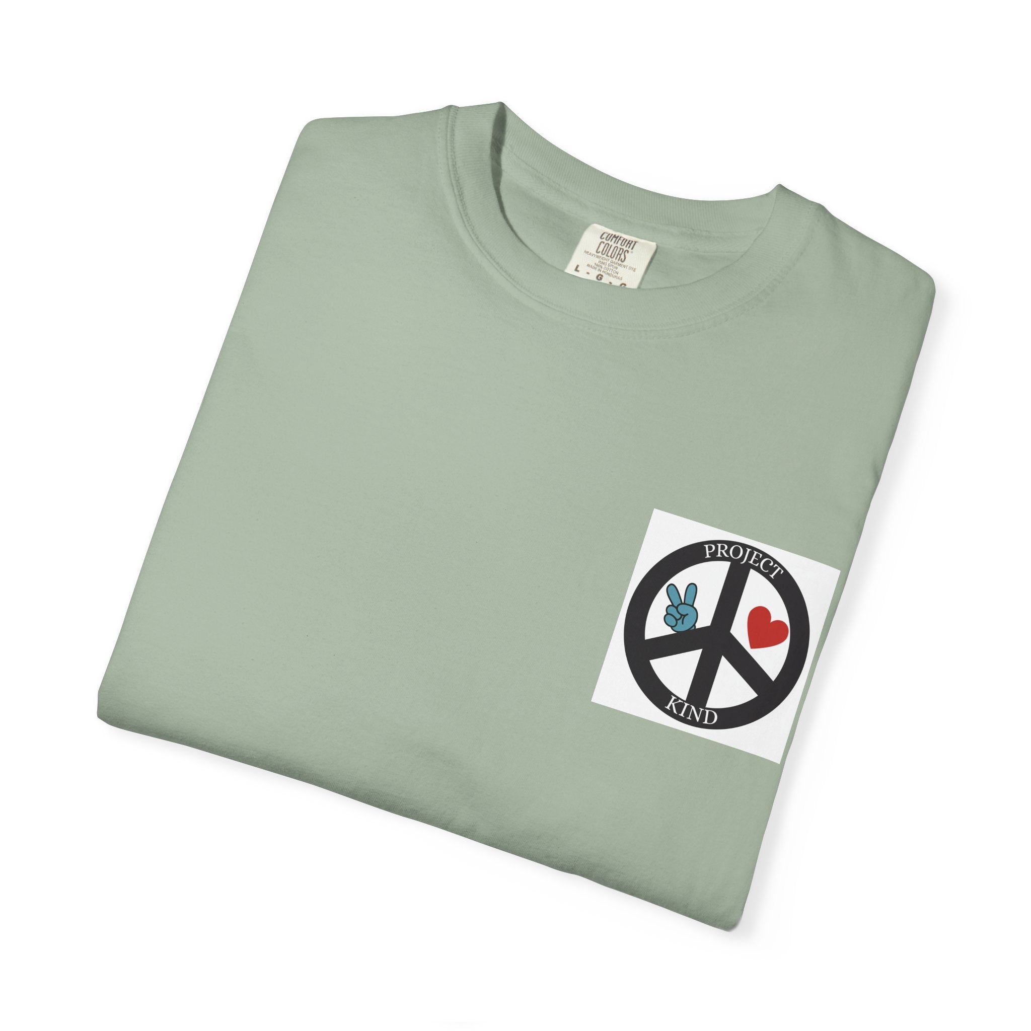 Copy of Did You Smile Today T-Shirt — Peace Sign Chest & Cheerful Back Graphic Tee