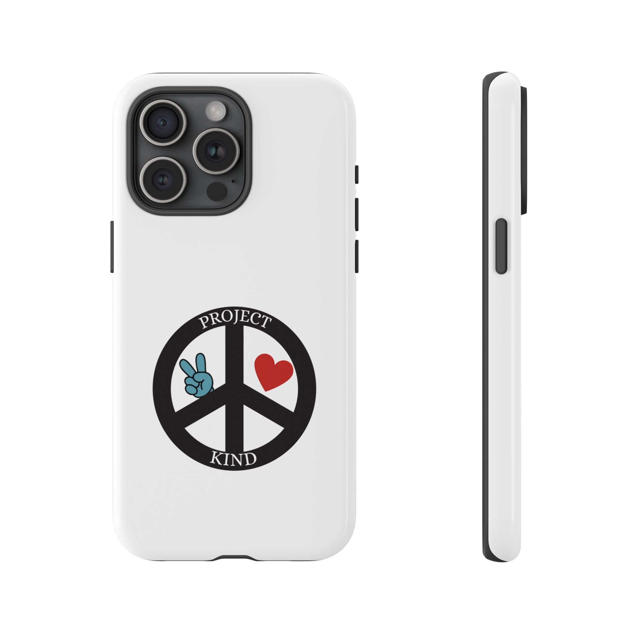 Project Kind Peace Sign Phone Case