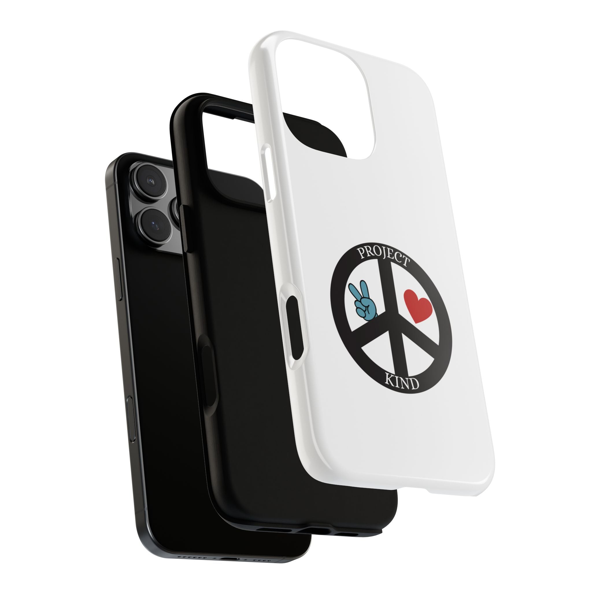Project Kind Peace Sign Phone Case