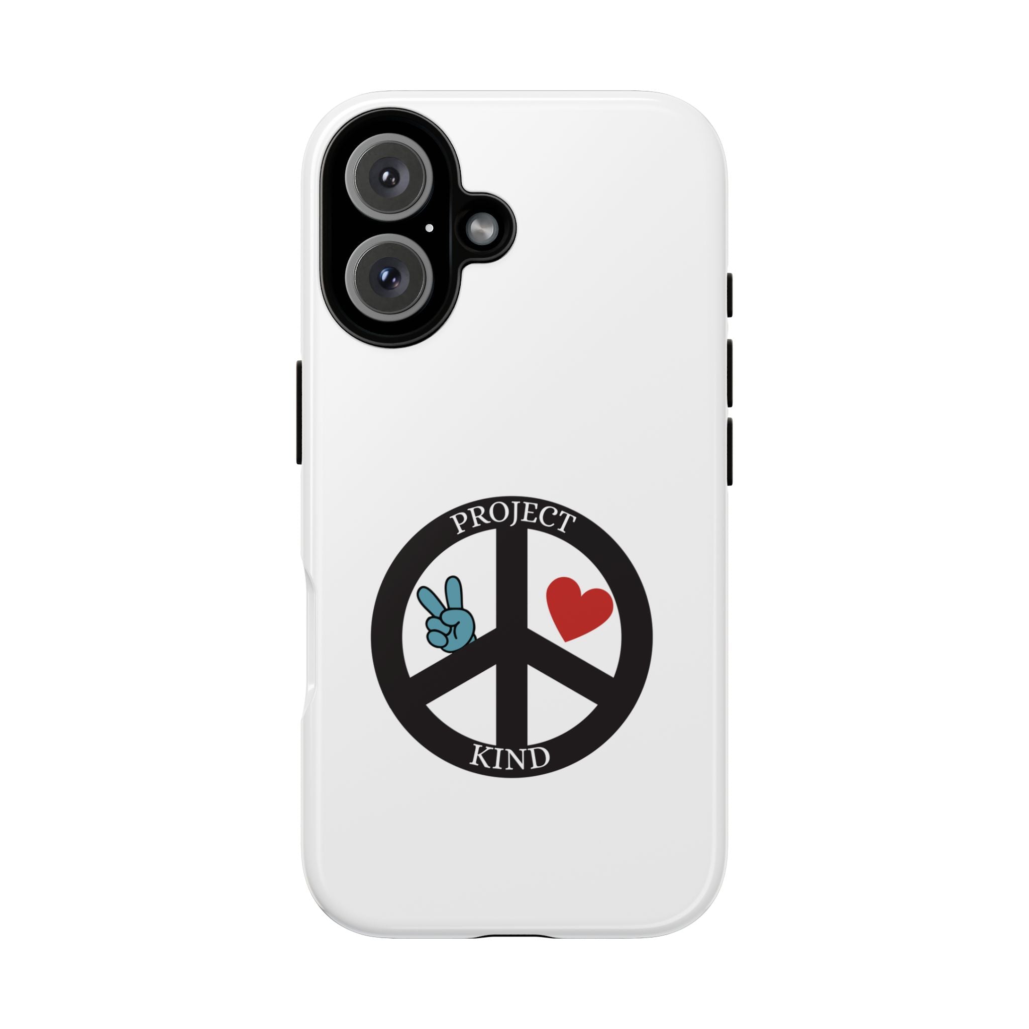 Project Kind Peace Sign Phone Case