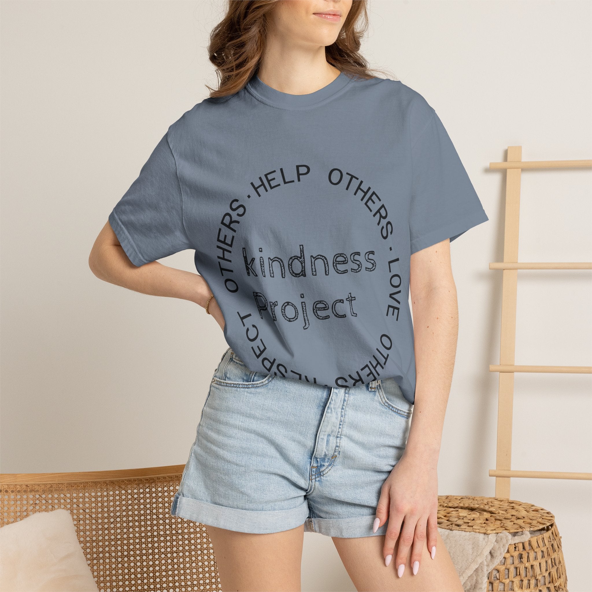 Kindness Project T-Shirt — 'Kindness Project' Circle Graphic Tee
