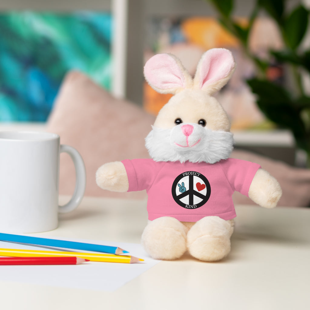 Animal Stuffed Animals with Project Kind Logo on Tee