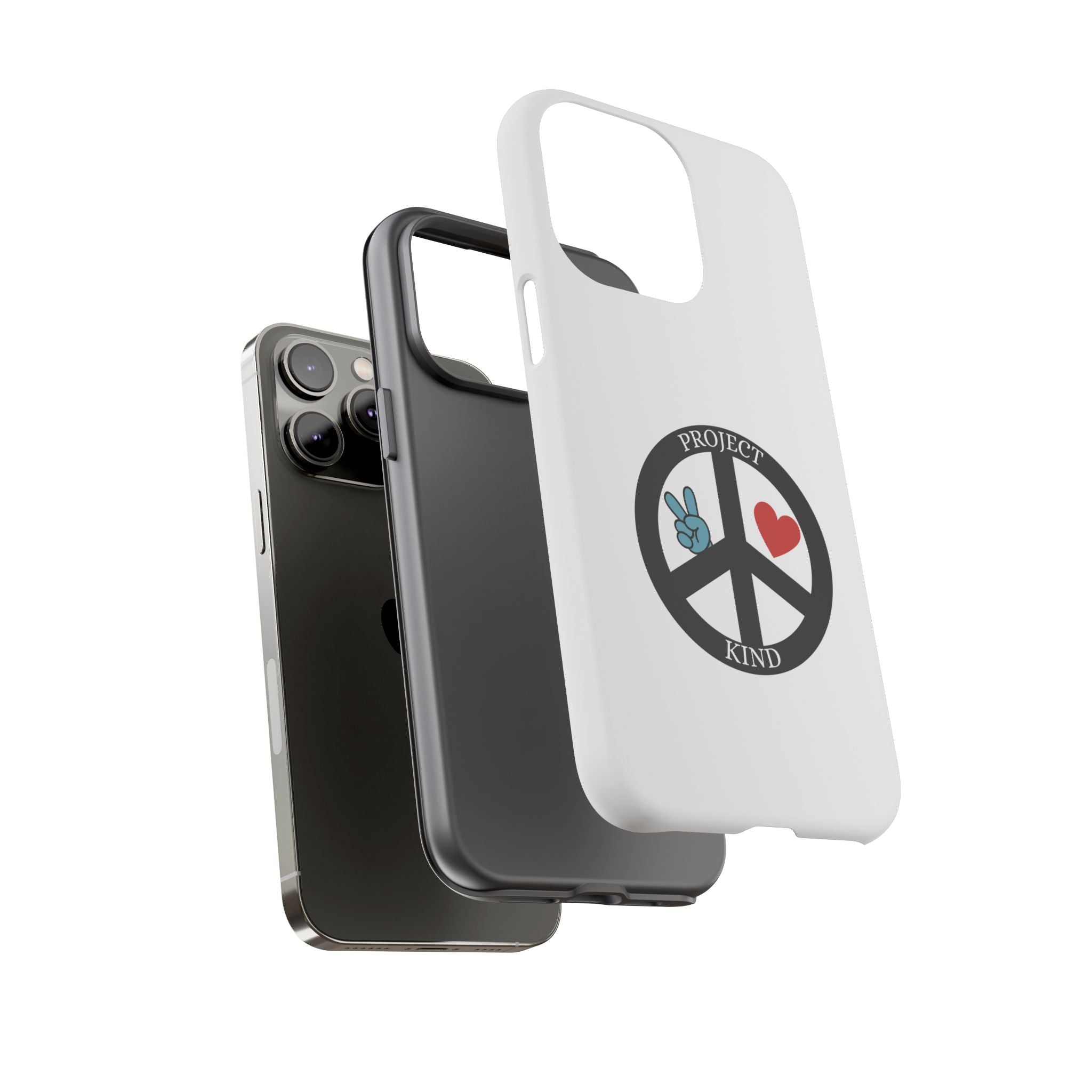 Project Kind Peace Sign Phone Case