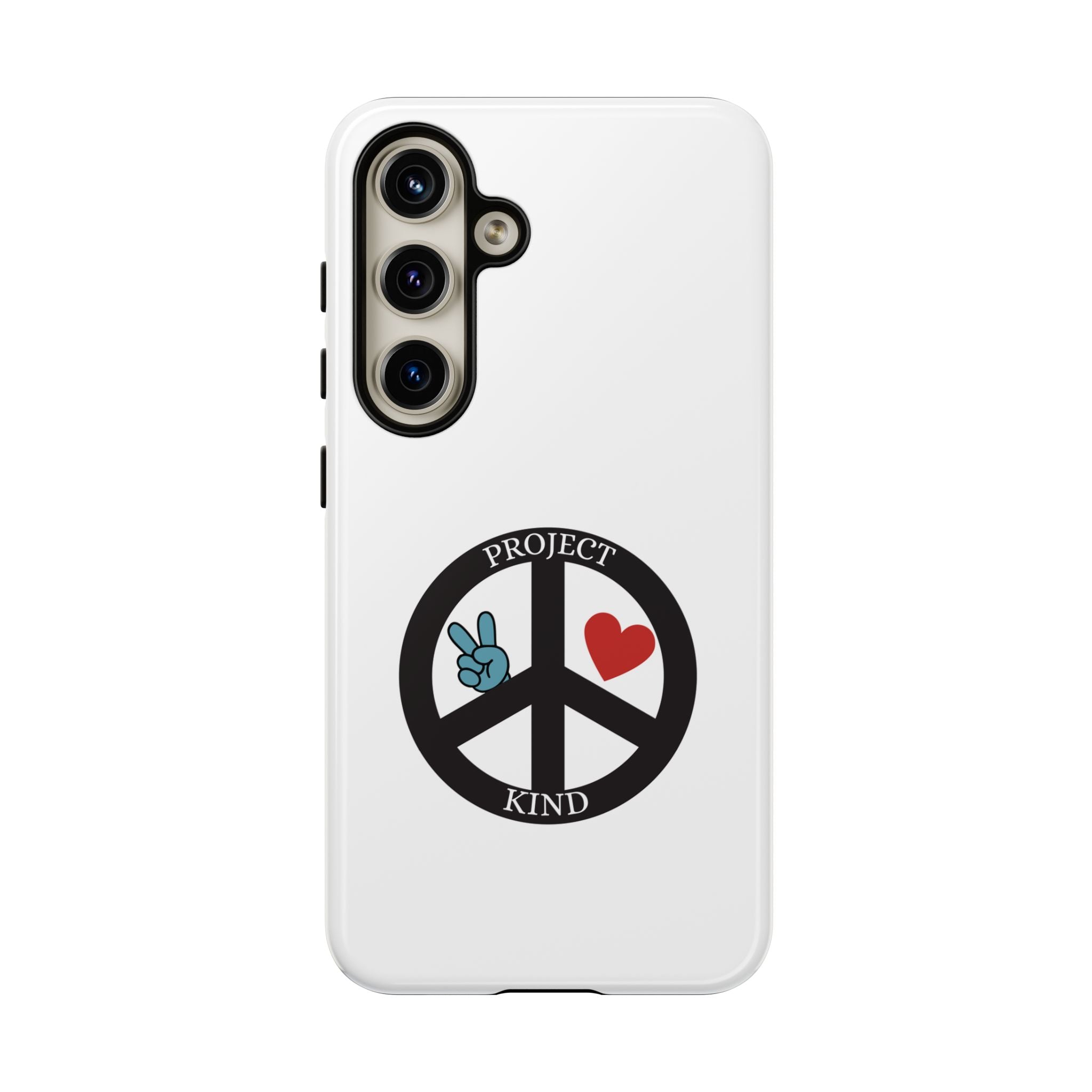 Project Kind Peace Sign Phone Case
