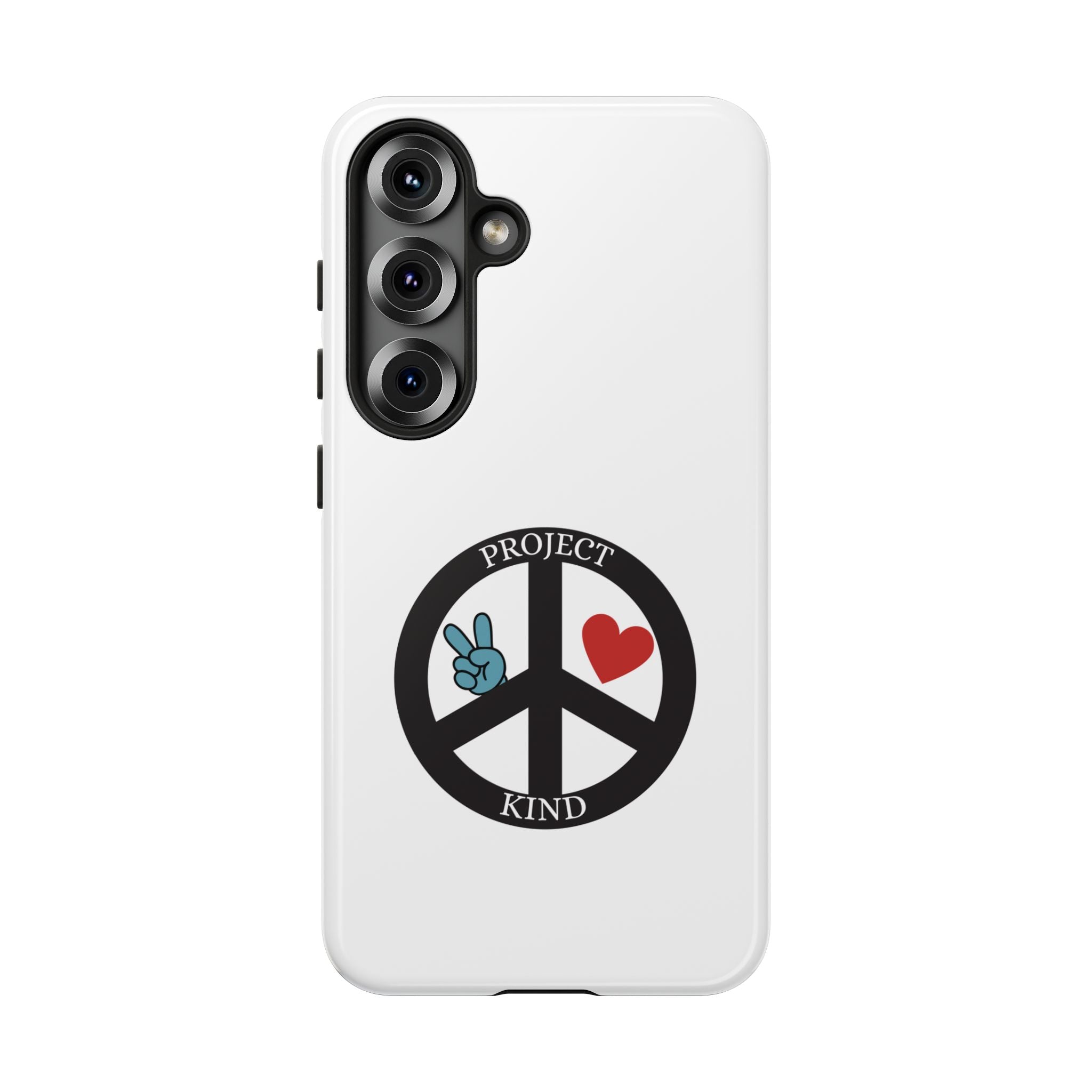 Project Kind Peace Sign Phone Case