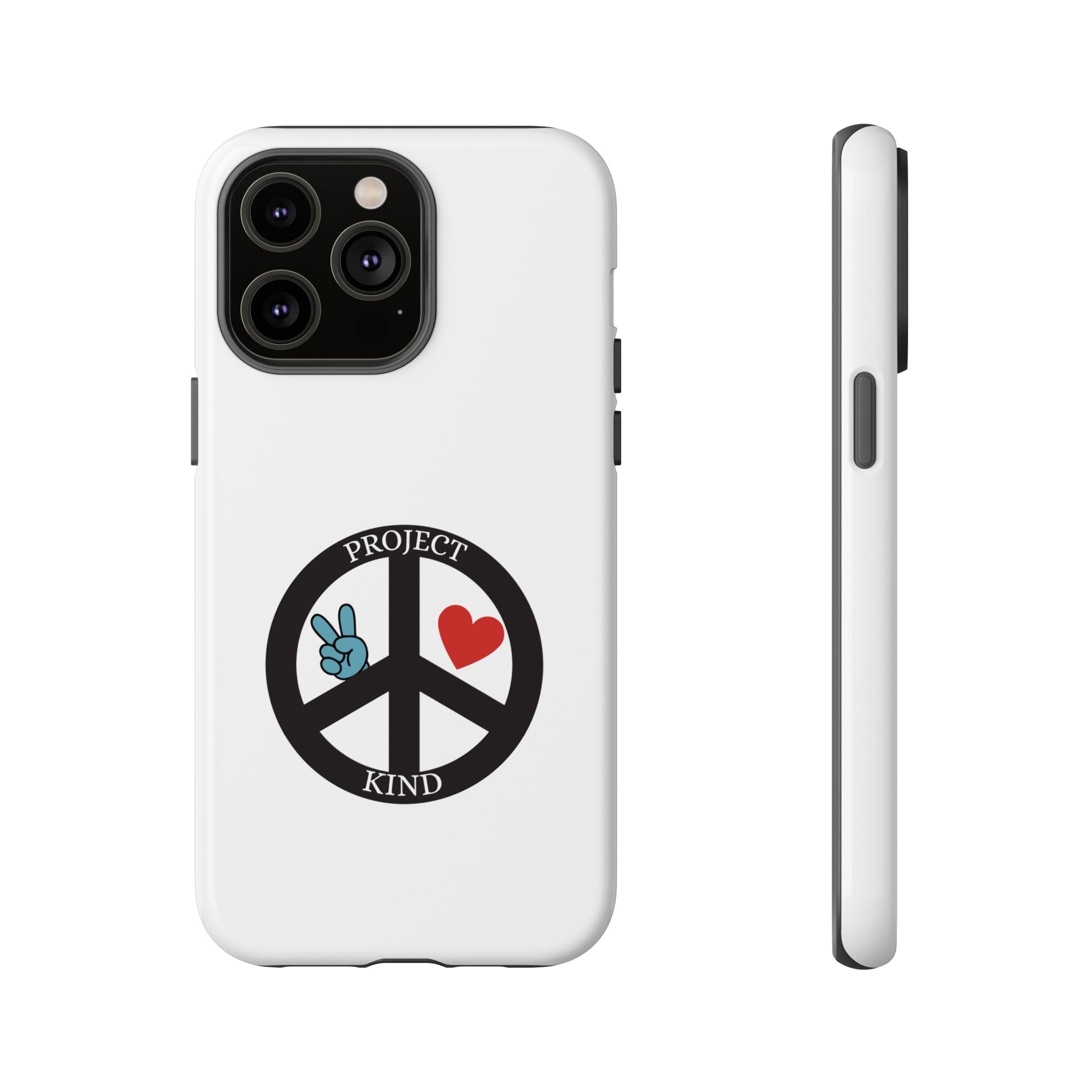 Project Kind Peace Sign Phone Case