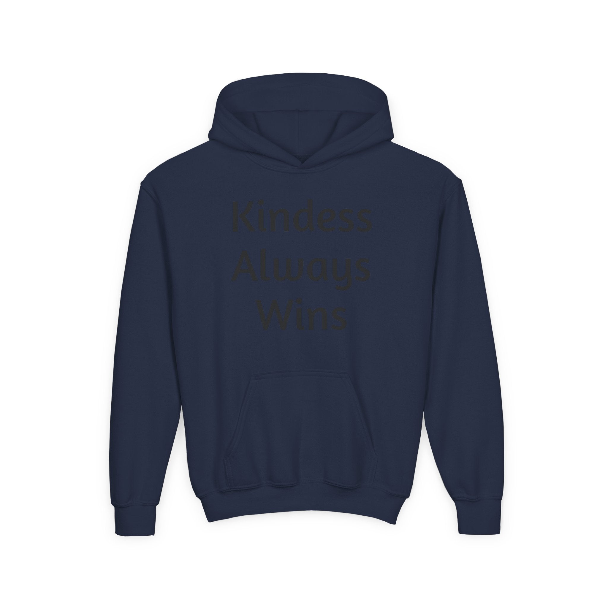 Youth Hoodie — "Kindess Always Wins" Hoodie (Project Kind)