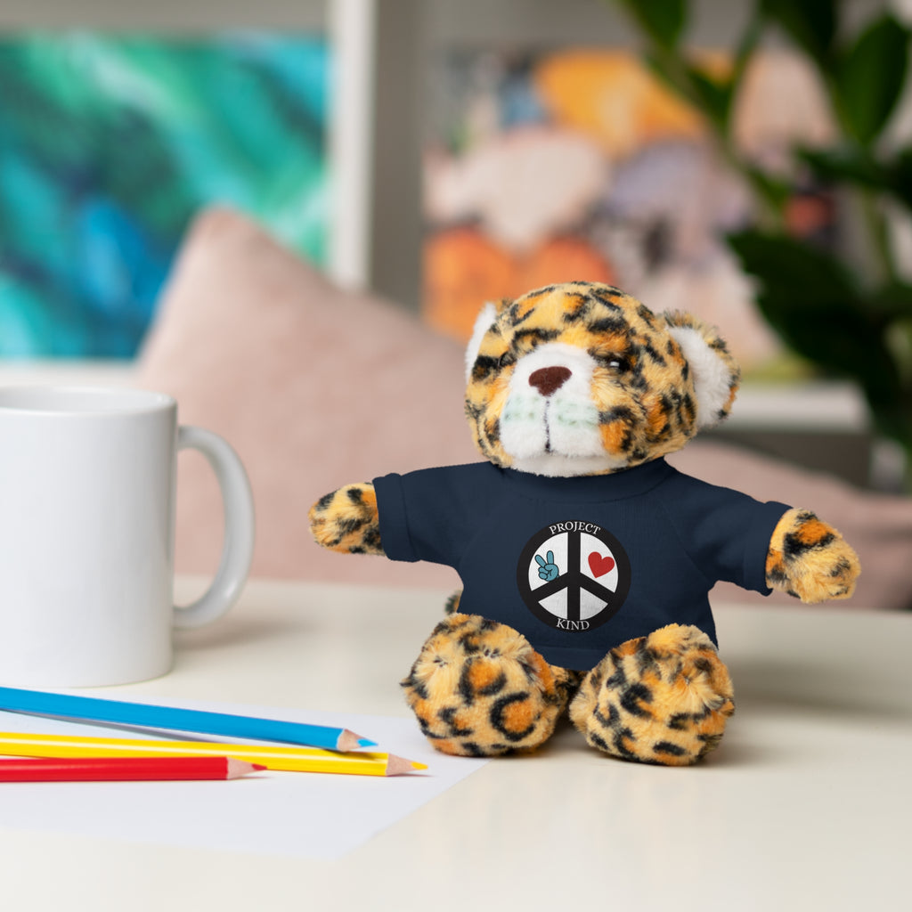 Animal Stuffed Animals with Project Kind Logo on Tee