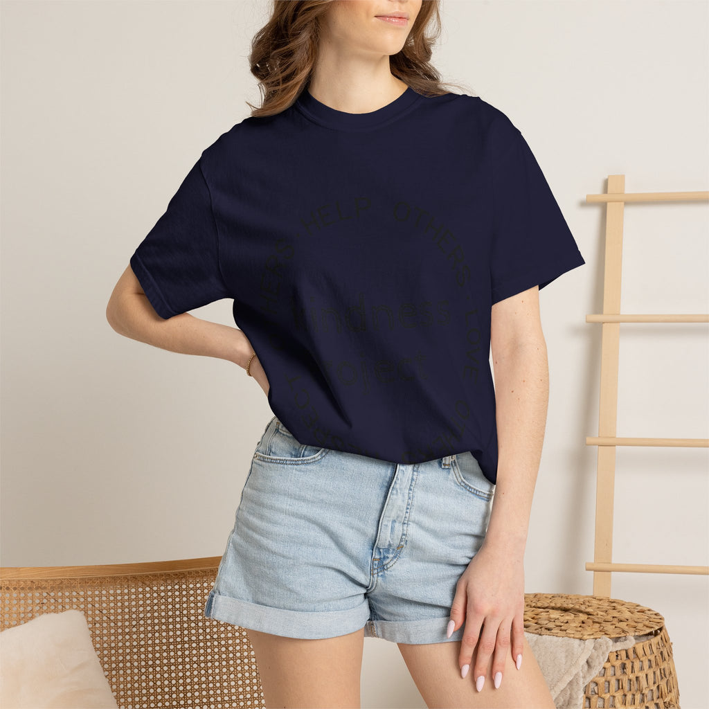 Kindness Project T-Shirt — 'Kindness Project' Circle Graphic Tee