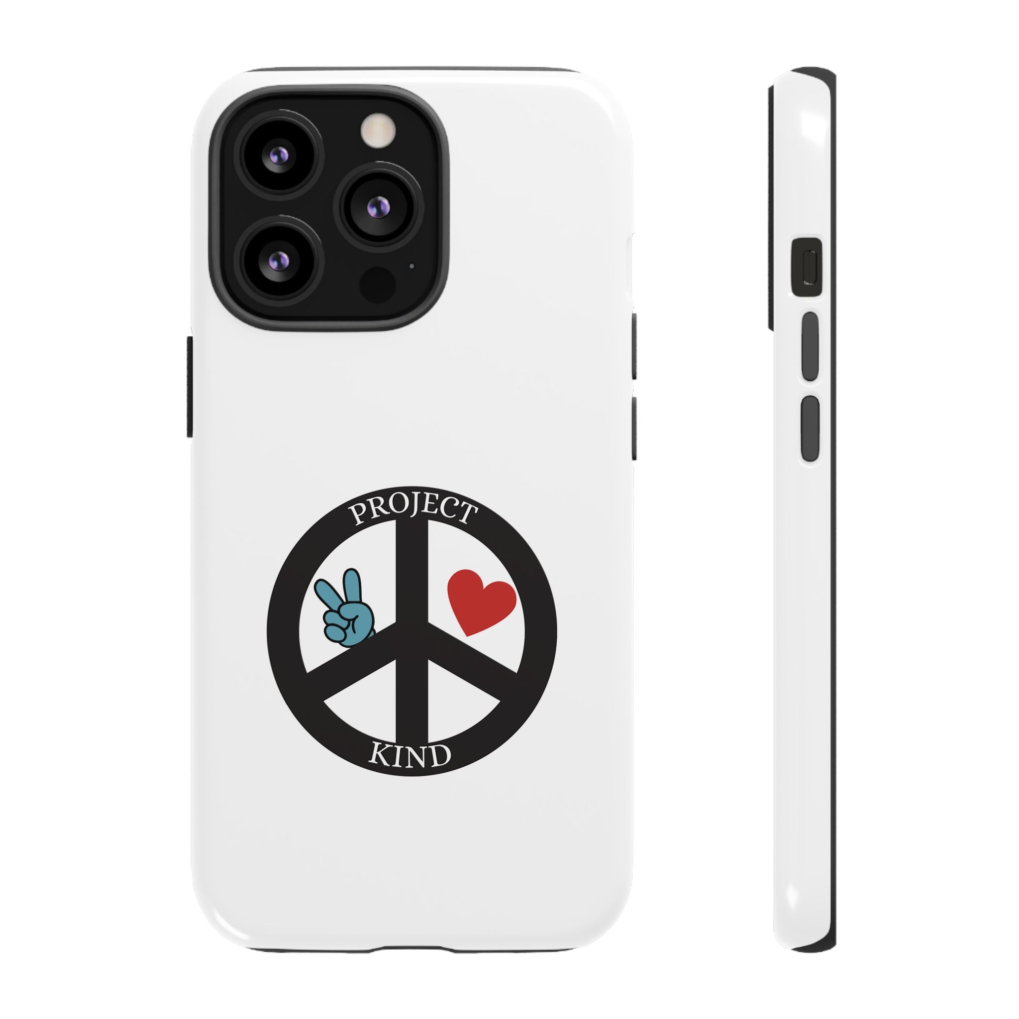 Project Kind Peace Sign Phone Case
