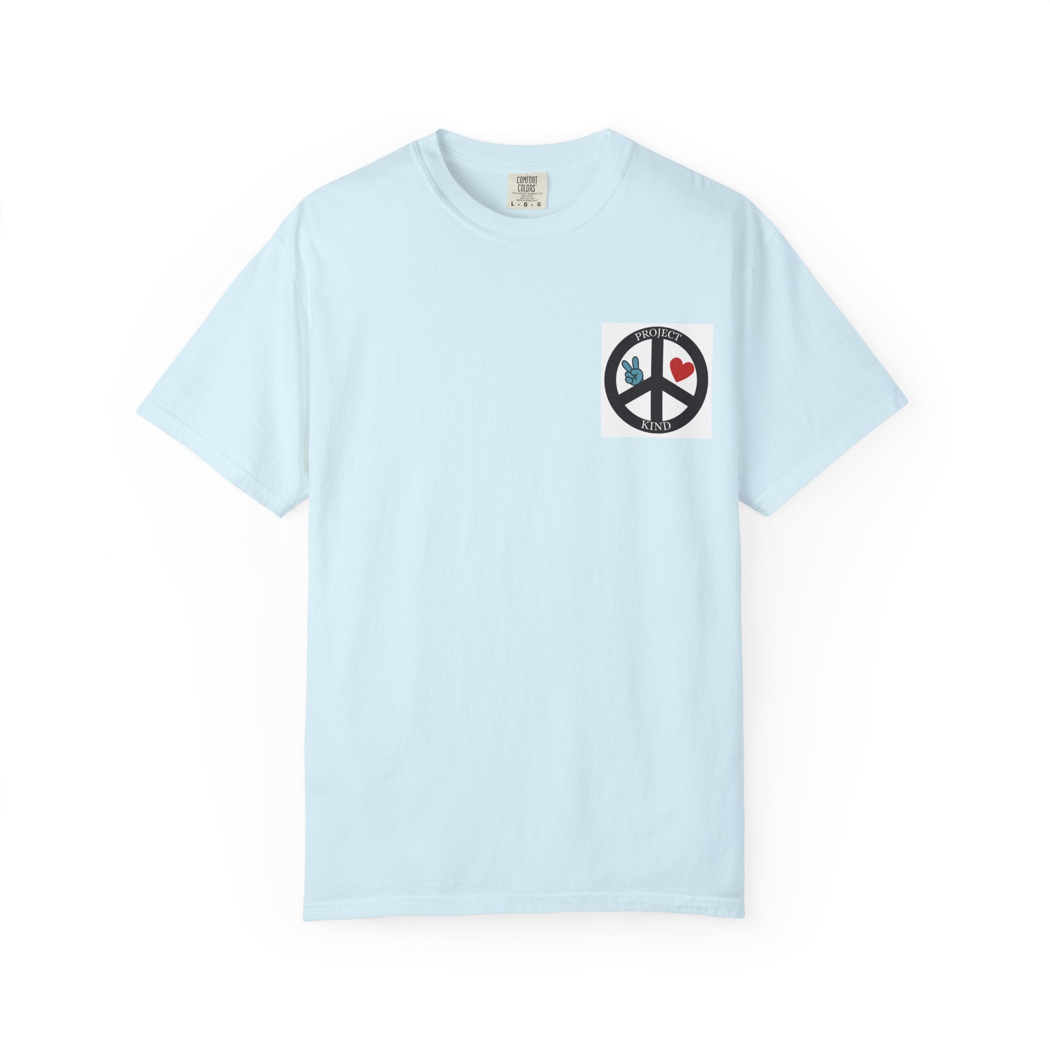 Did You Smile Today T-Shirt — Peace Sign Chest & Cheerful Back Graphic