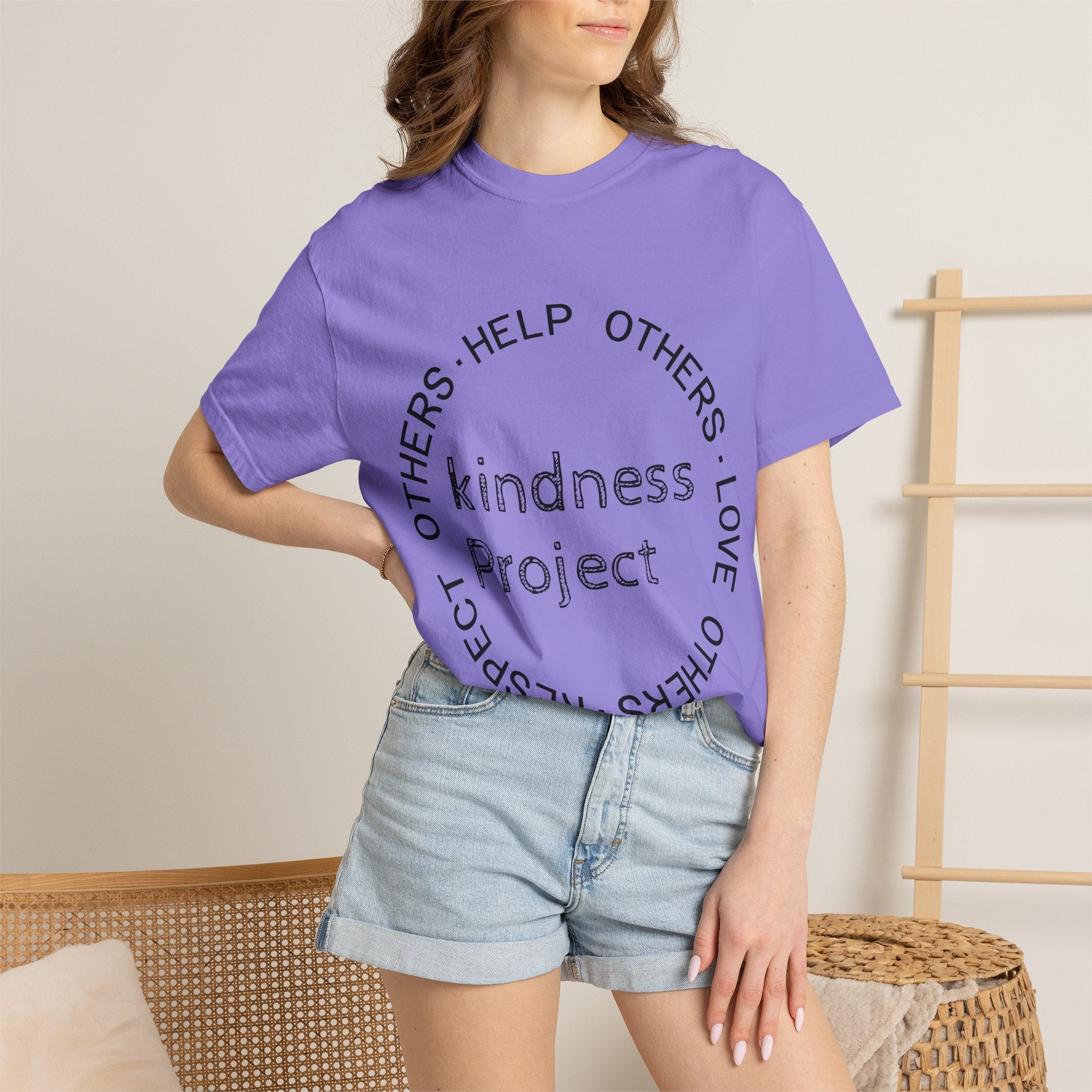 Kindness Project T-Shirt — 'Kindness Project' Circle Graphic Tee
