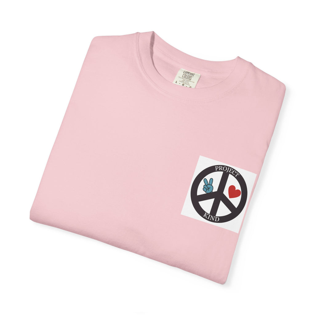 Copy of Did You Smile Today T-Shirt — Peace Sign Chest & Cheerful Back Graphic Tee