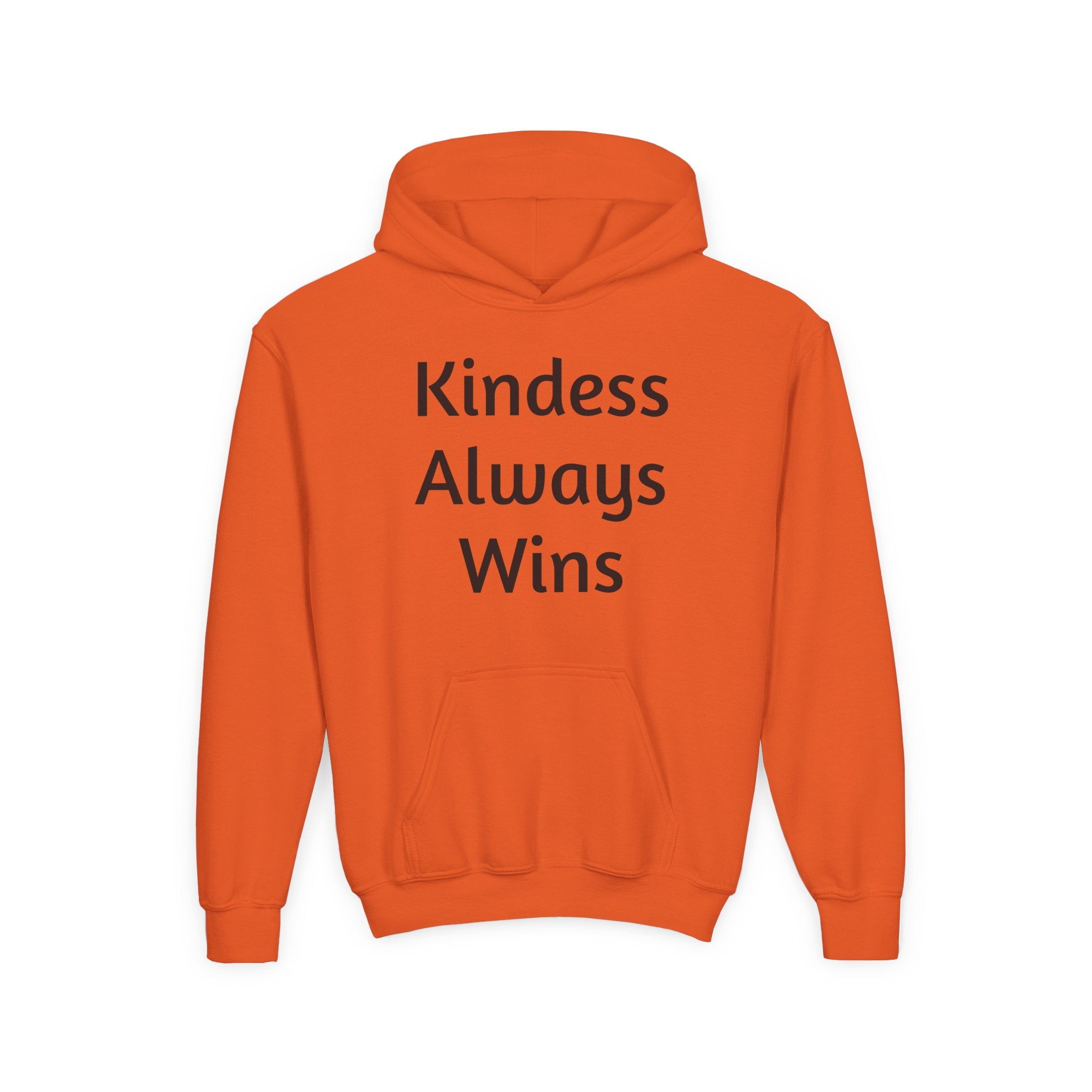 Youth Hoodie — "Kindess Always Wins" Hoodie (Project Kind)