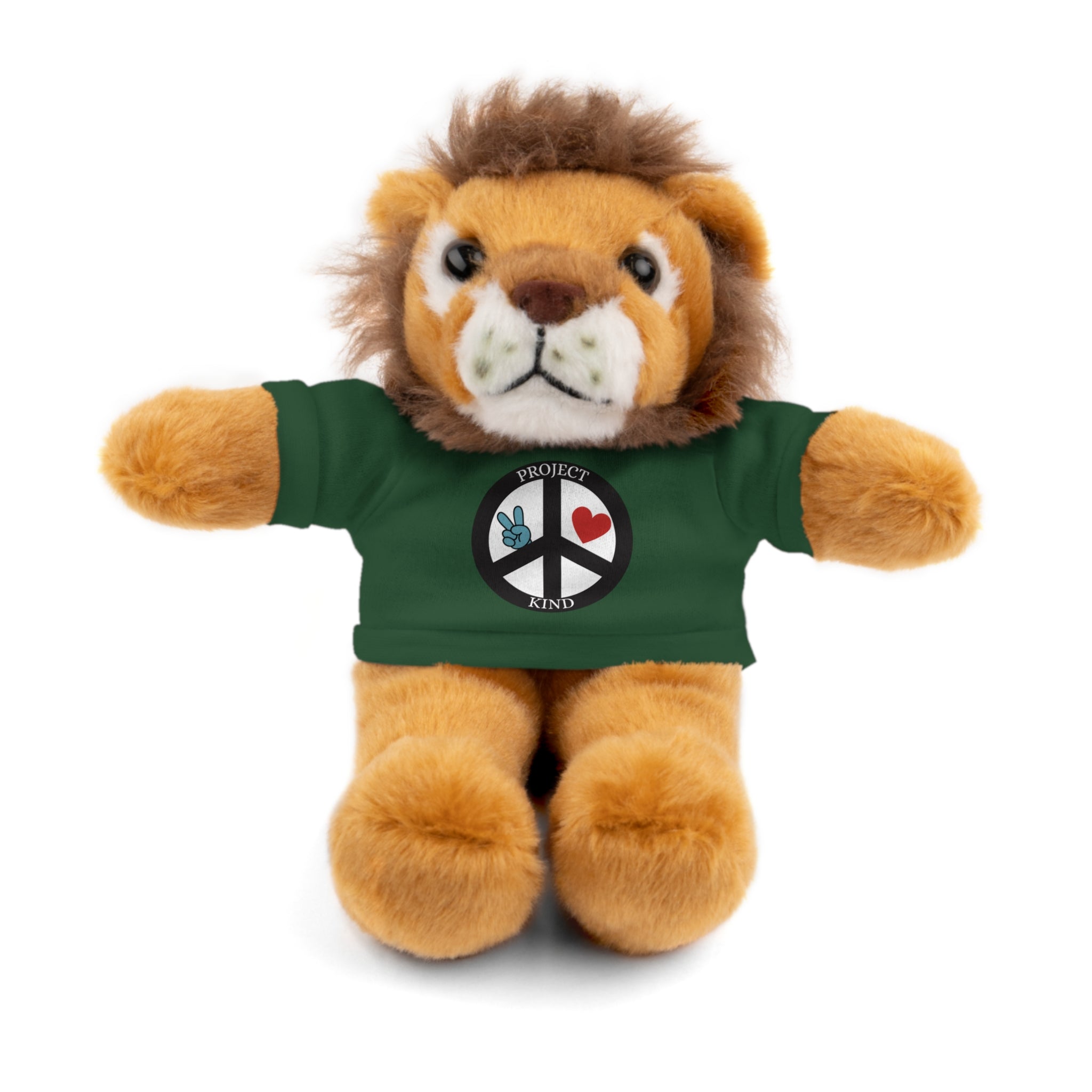 Animal Stuffed Animals with Project Kind Logo on Tee