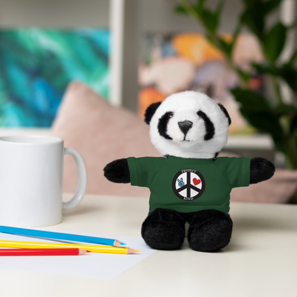 Animal Stuffed Animals with Project Kind Logo on Tee