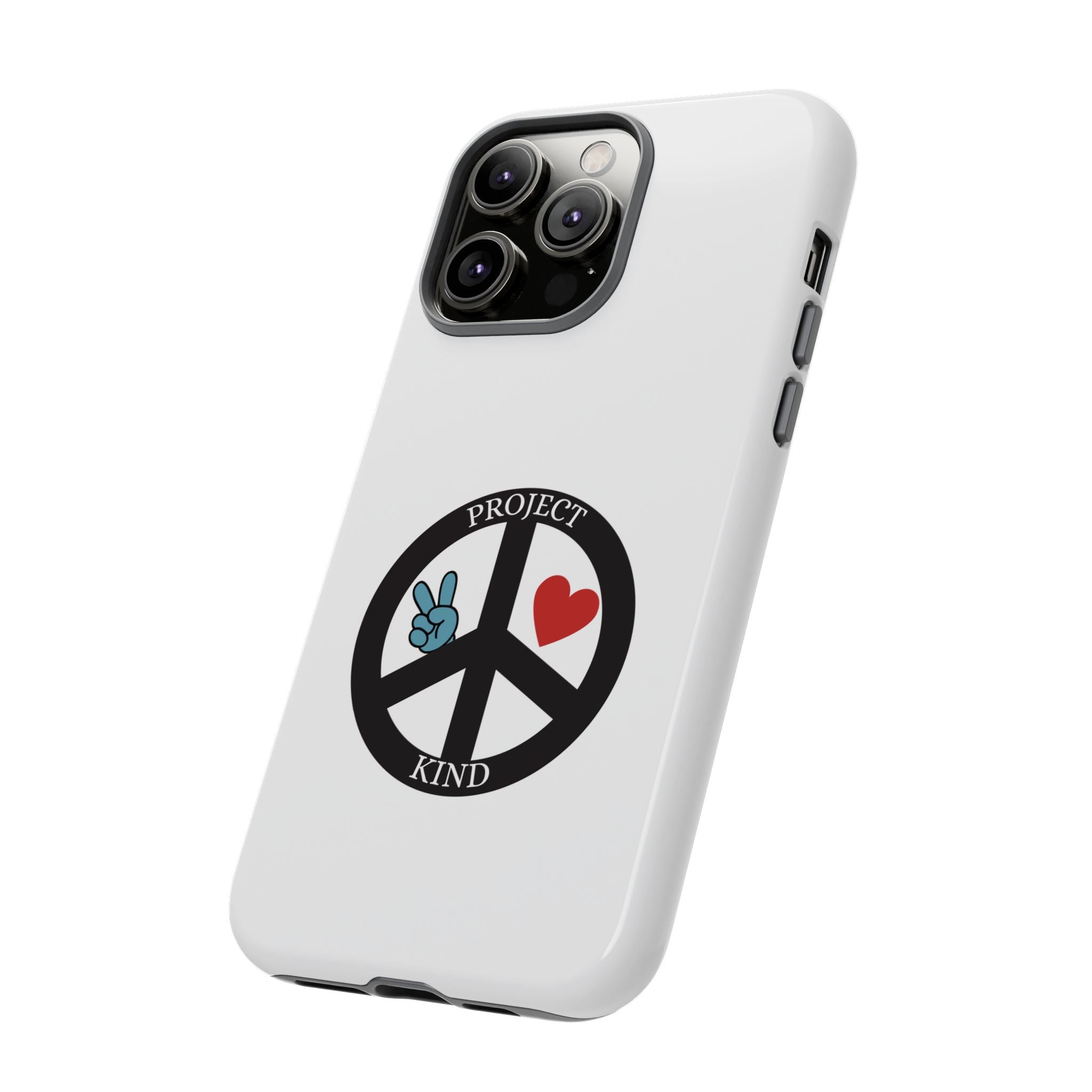 Project Kind Peace Sign Phone Case