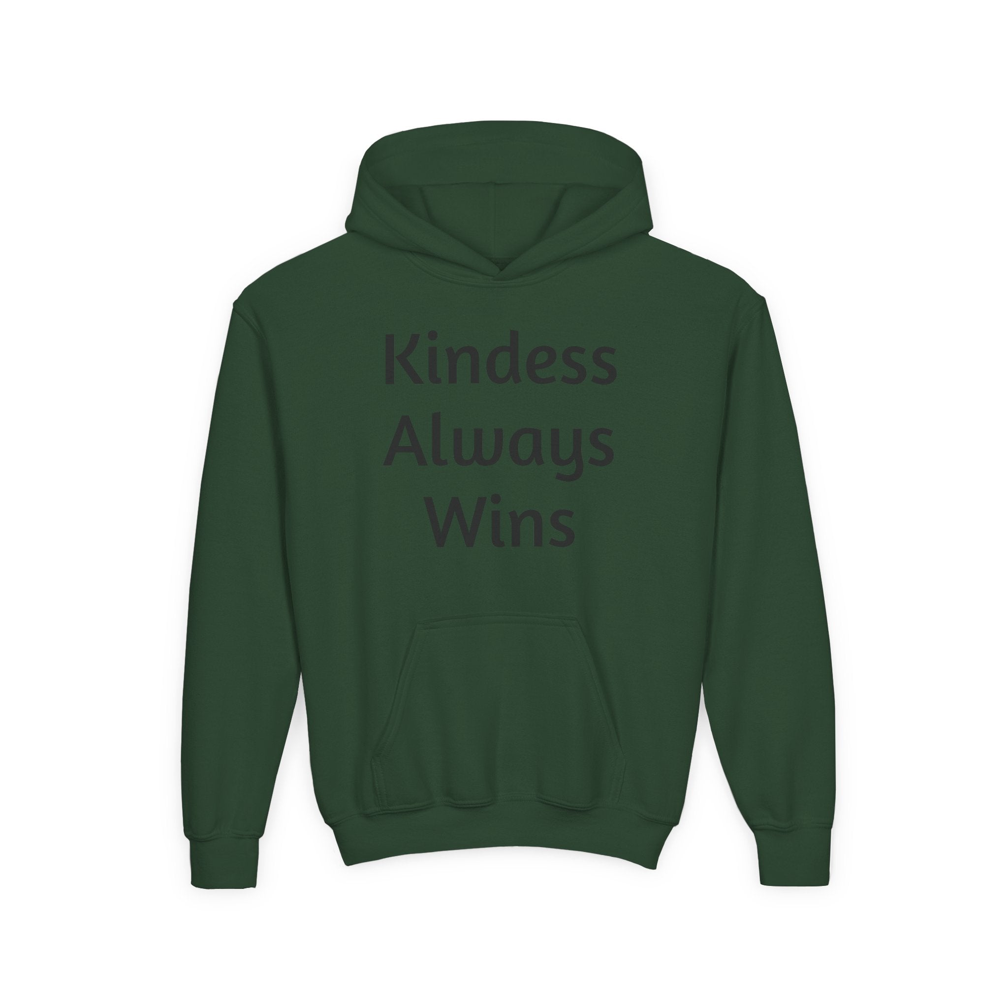 Youth Hoodie — "Kindess Always Wins" Hoodie (Project Kind)
