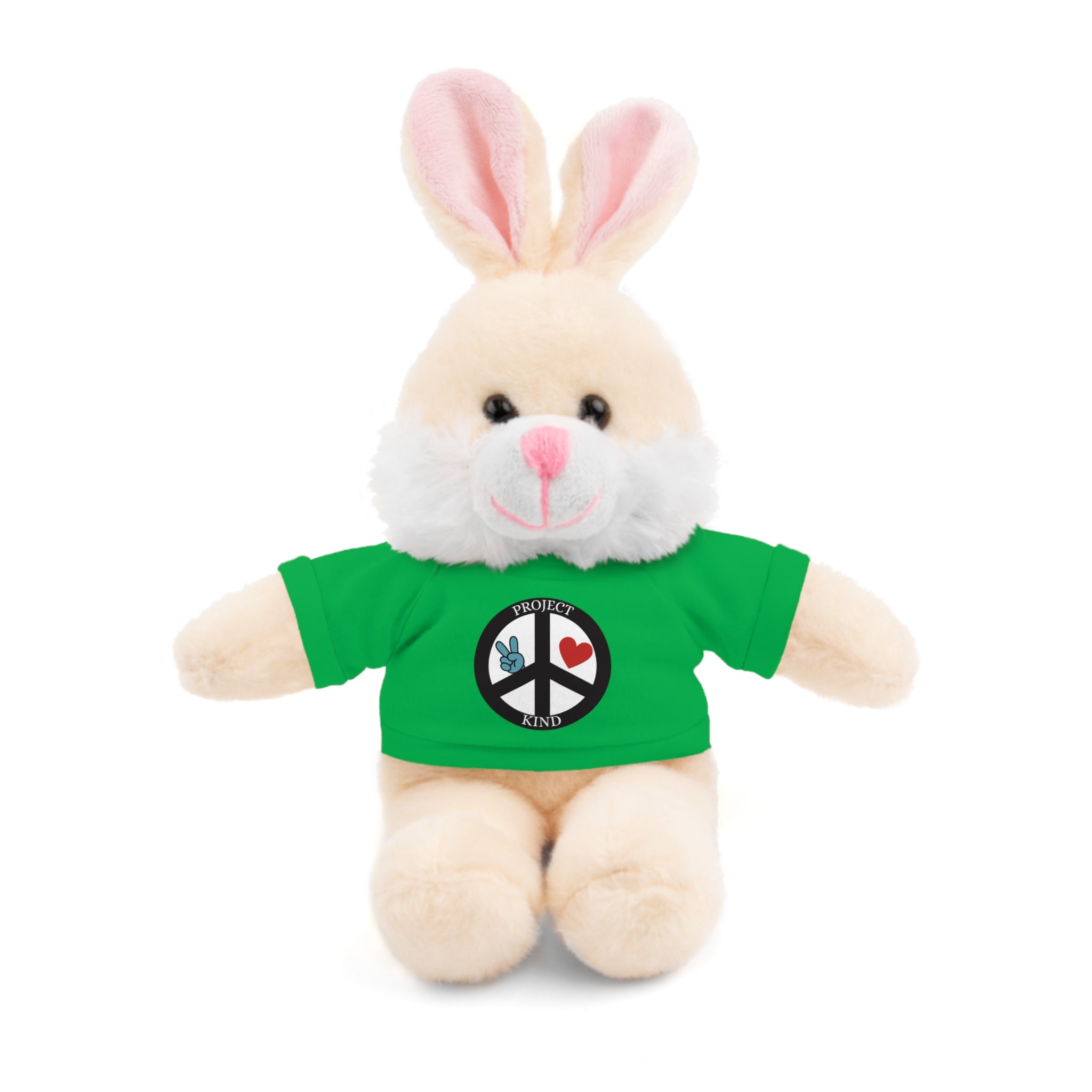 Animal Stuffed Animals with Project Kind Logo on Tee