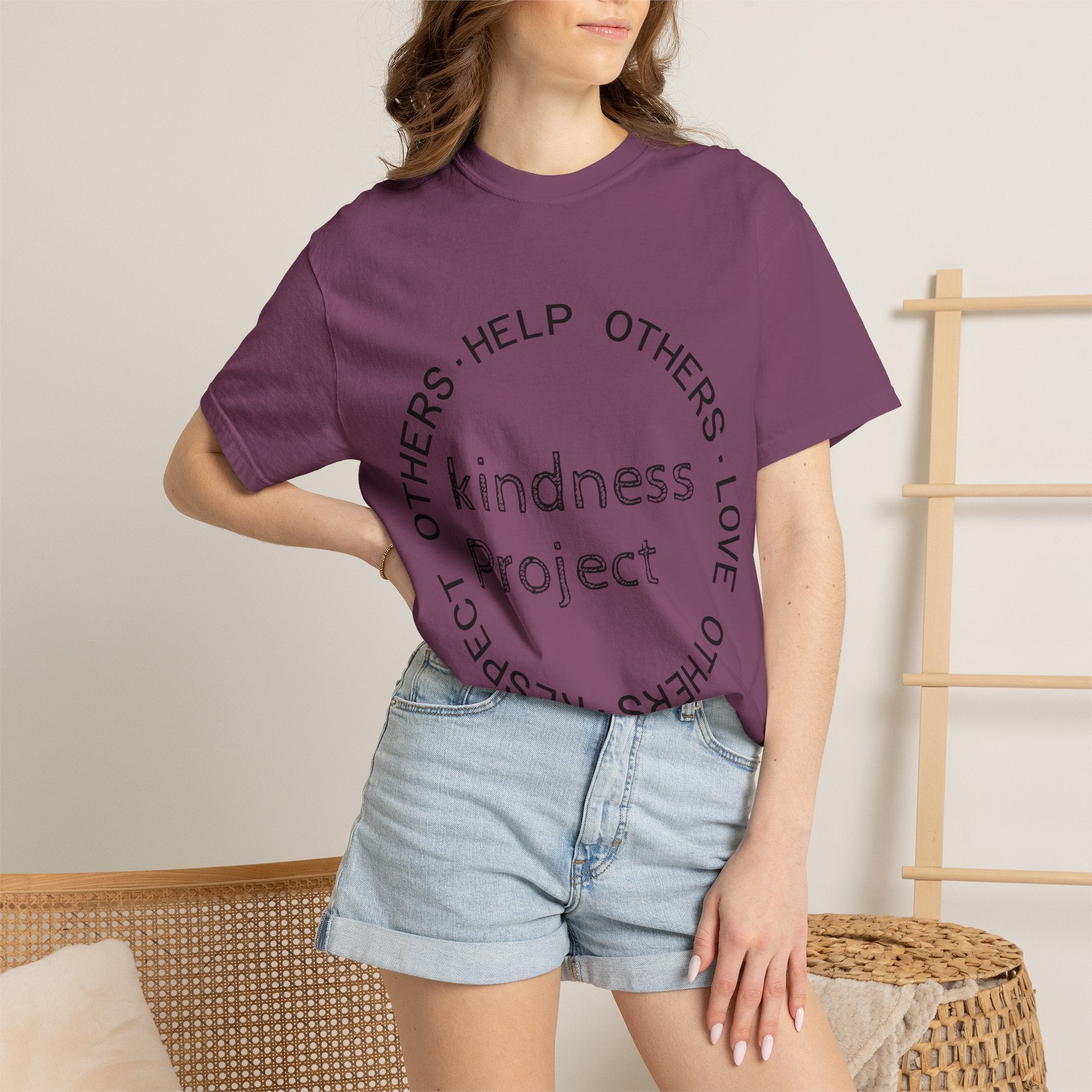 Kindness Project T-Shirt — 'Kindness Project' Circle Graphic Tee