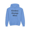 Youth Hoodie — "Kindess Always Wins" Hoodie (Project Kind)