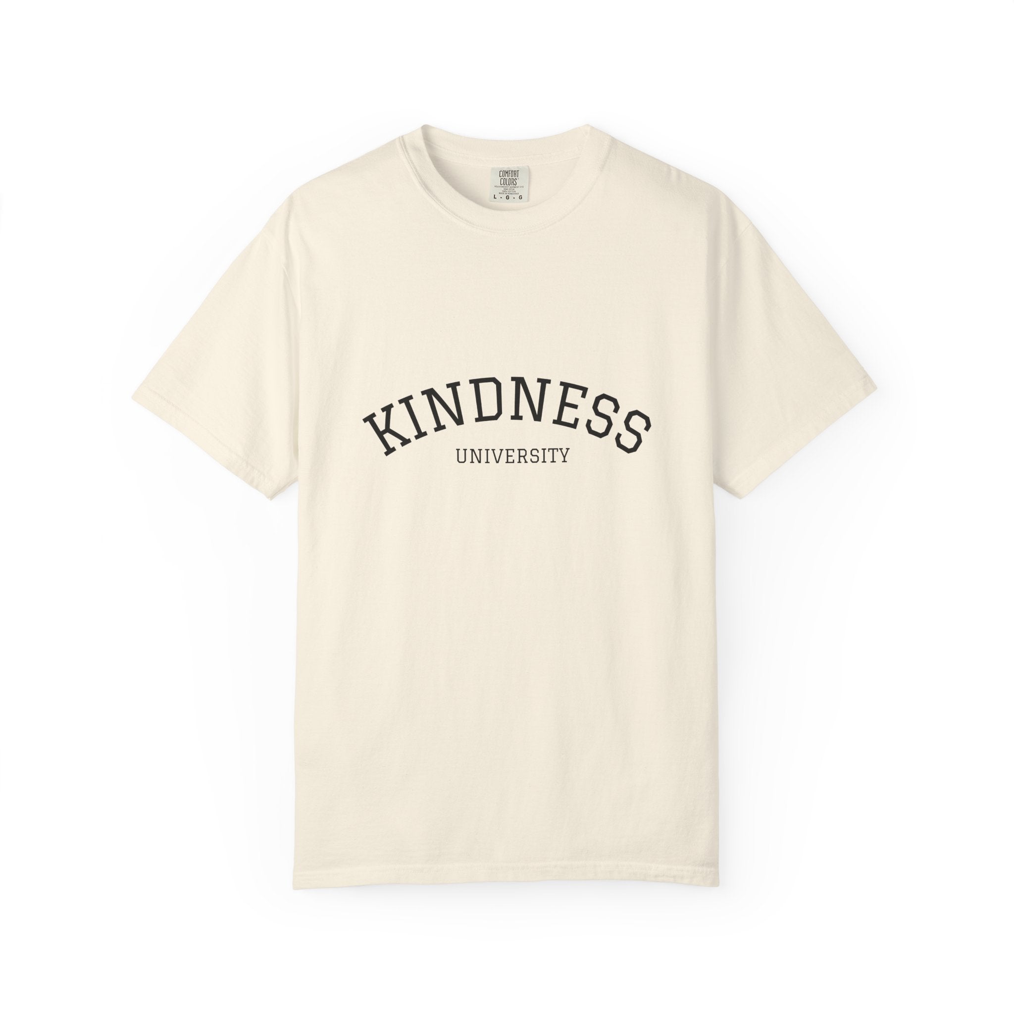 Kindness University T‑Shirt — Vintage Collegiate Graphic Tee